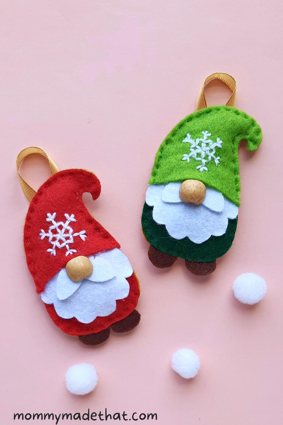 The Cutest Diy Felt Ornaments (With Free Patterns) intended for Free Printable Felt Christmas Ornament Patterns