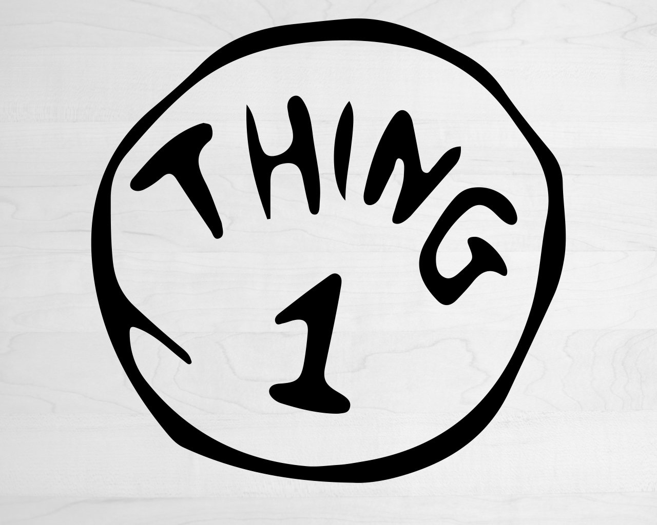 Thing 1 Thing 2 Svg, Instant Digital Download Files, Dr Svg, Seuss intended for Thing 1 And Thing 2 Free Printable Template