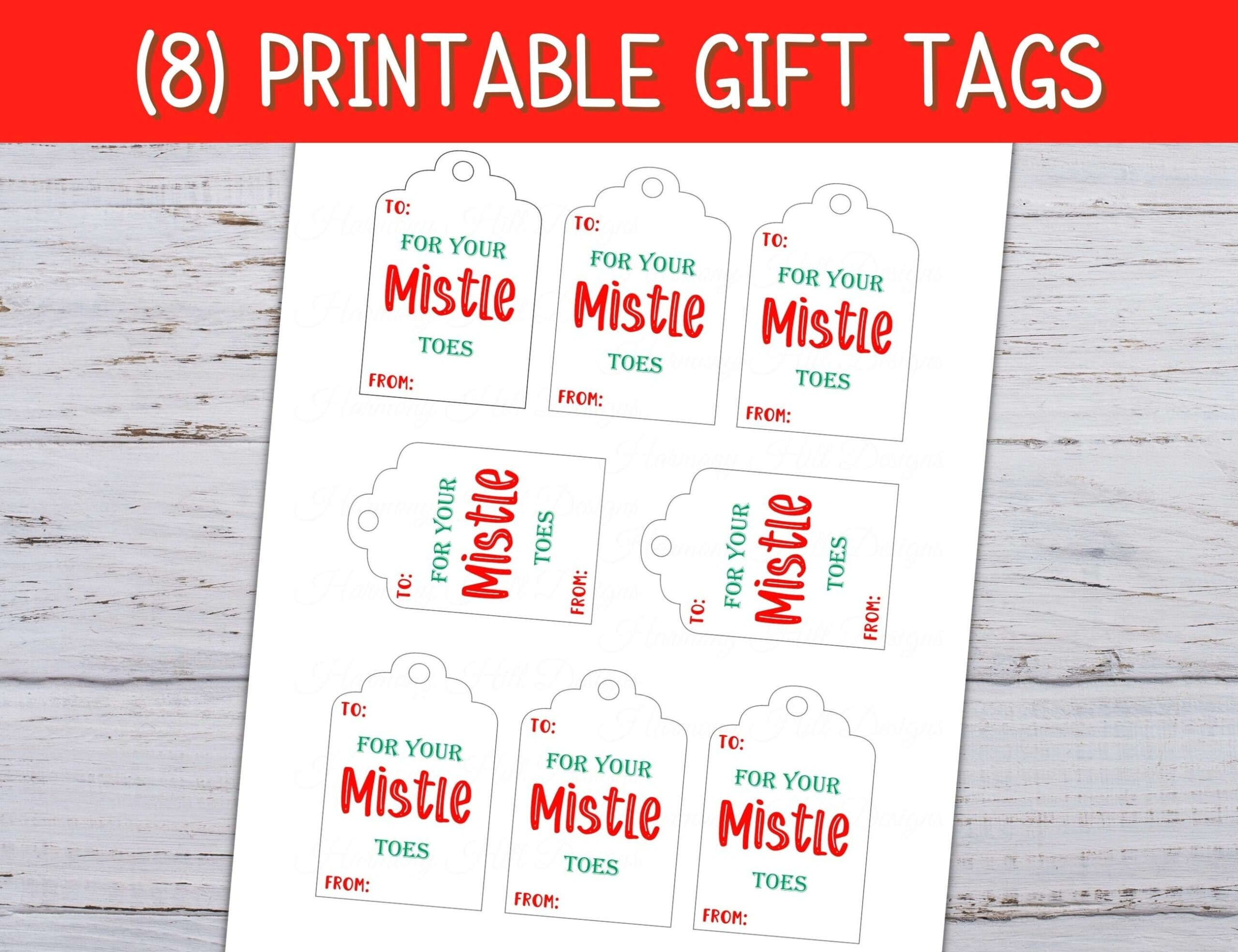 Toe Tag - Etsy.de with Free Printable Toe Tags