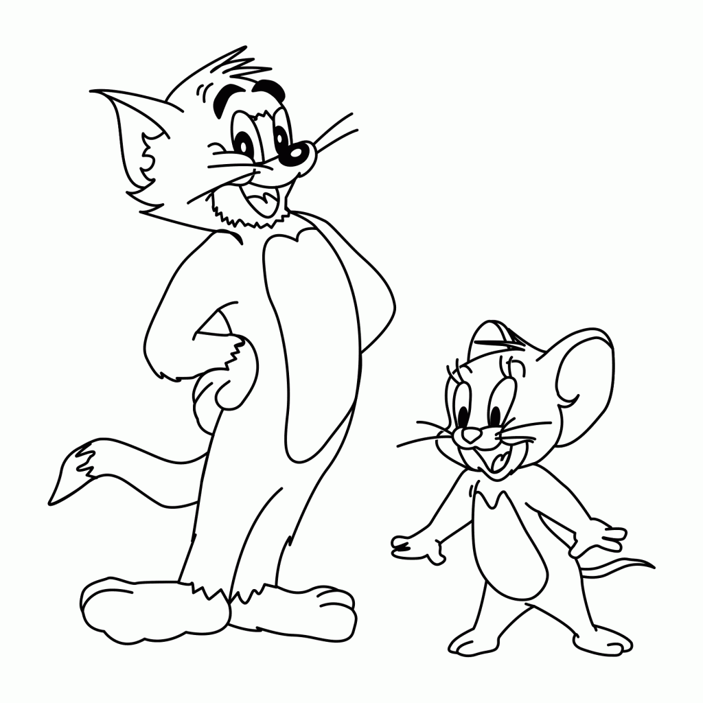 Tom Malvorlage Für Kinder | Cartoon Coloring Pages, Coloring Pages with regard to Free Printable Tom And Jerry Coloring Pages