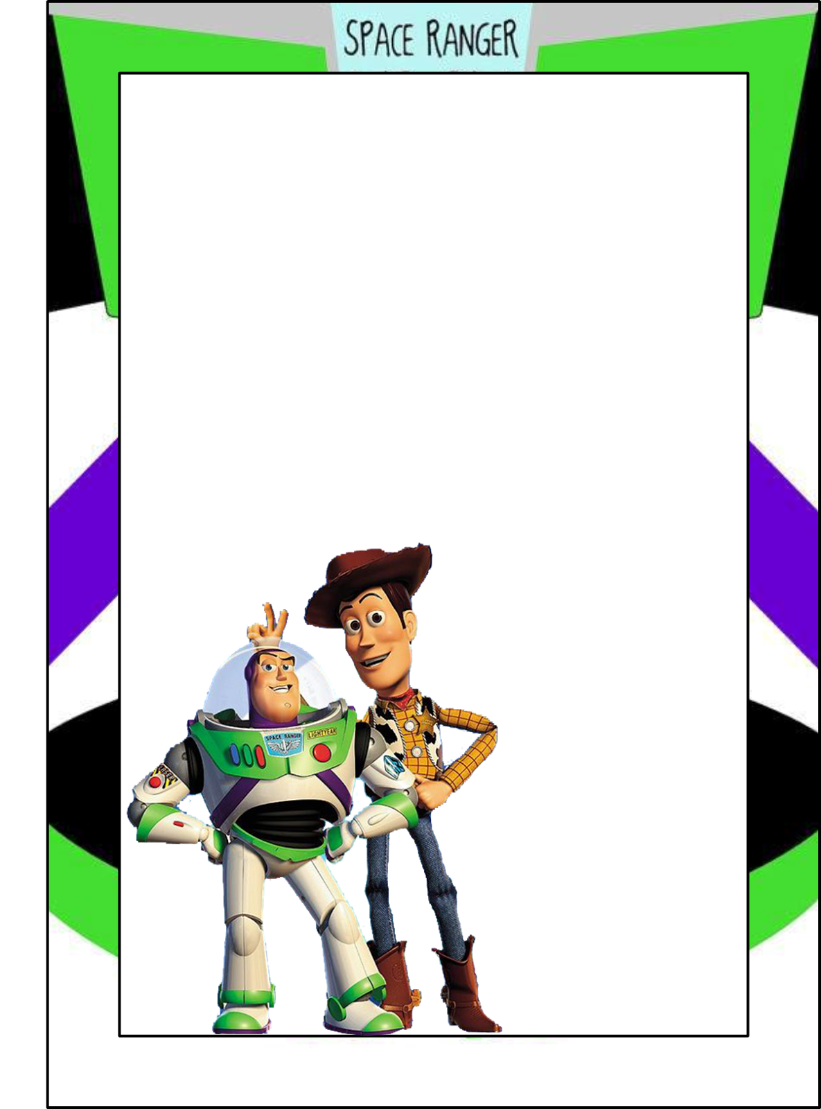 Toy Story: Free Printable Frames, Invitations Or Cards. | Toy for Toy Story Birthday Card Printable Free