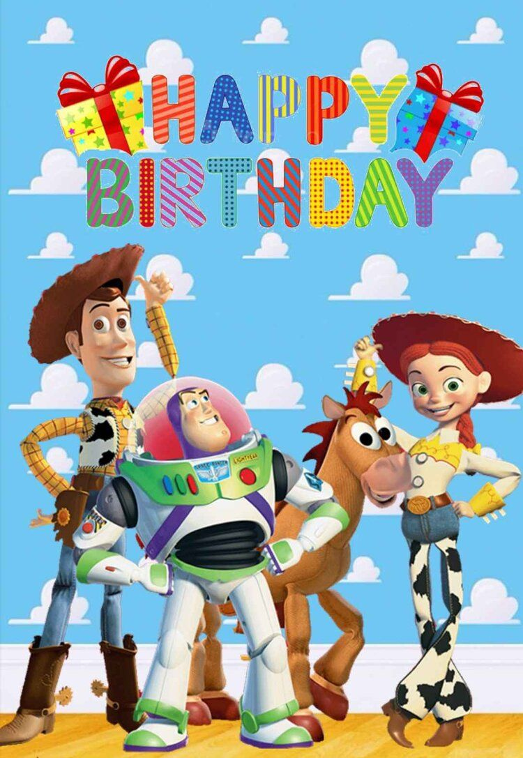 Toy Story Printable Birthday Cards with Toy Story Birthday Card Printable Free