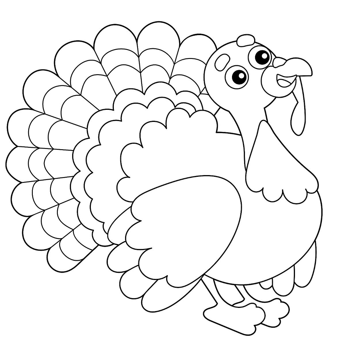 Turkey Coloring Pages: Free &amp;amp; Fun Printable Coloring &amp;amp; Activity inside Free Printable Turkey Coloring Pages