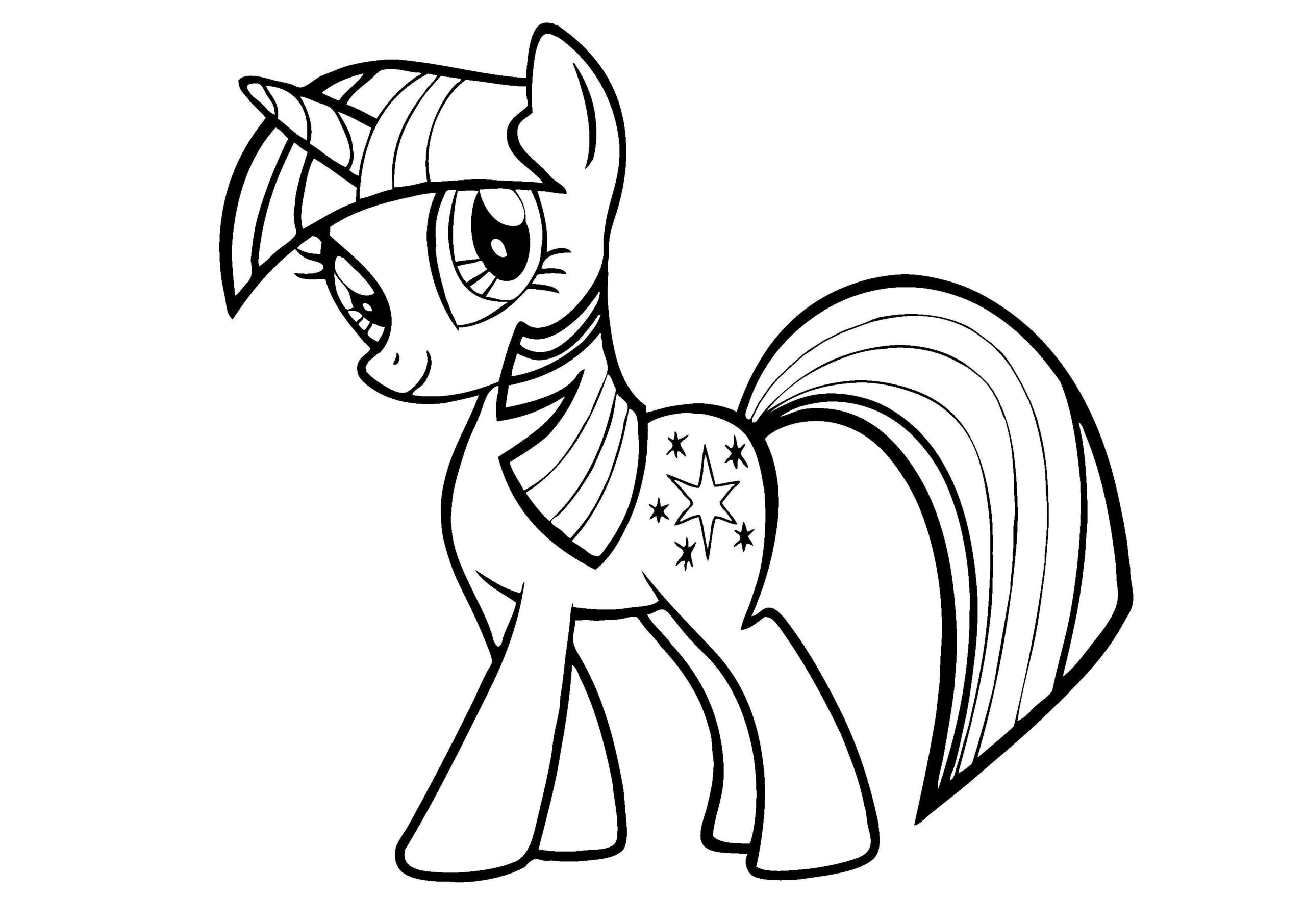 Twilight Sparkle - My Little Pony Coloring inside Free Printable My Little Pony Coloring Pages