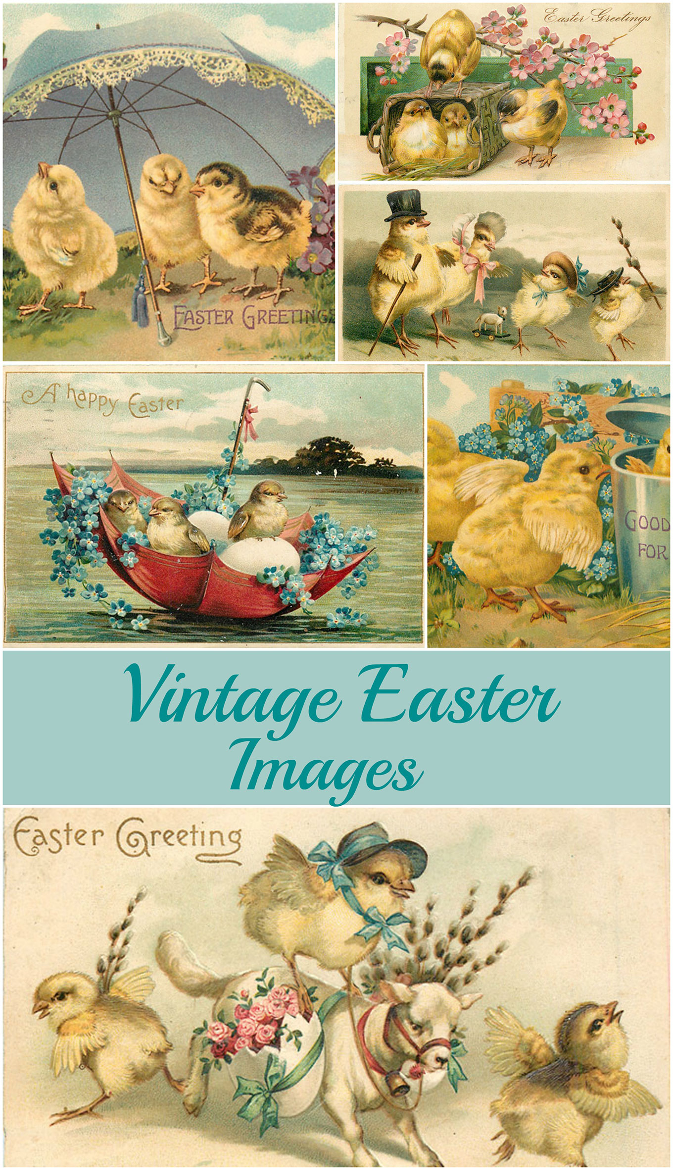 Vintage Easter Images | Adorable Free Printables - House Of Hawthornes with regard to Free Printable Vintage Easter Images