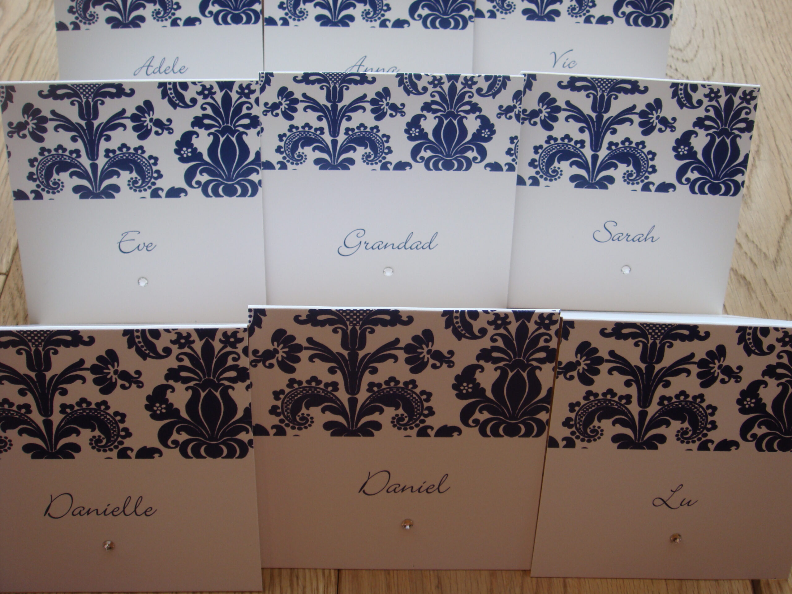 Wedding Invitation – Bubbly Creations pertaining to Free Printable Damask Place Cards