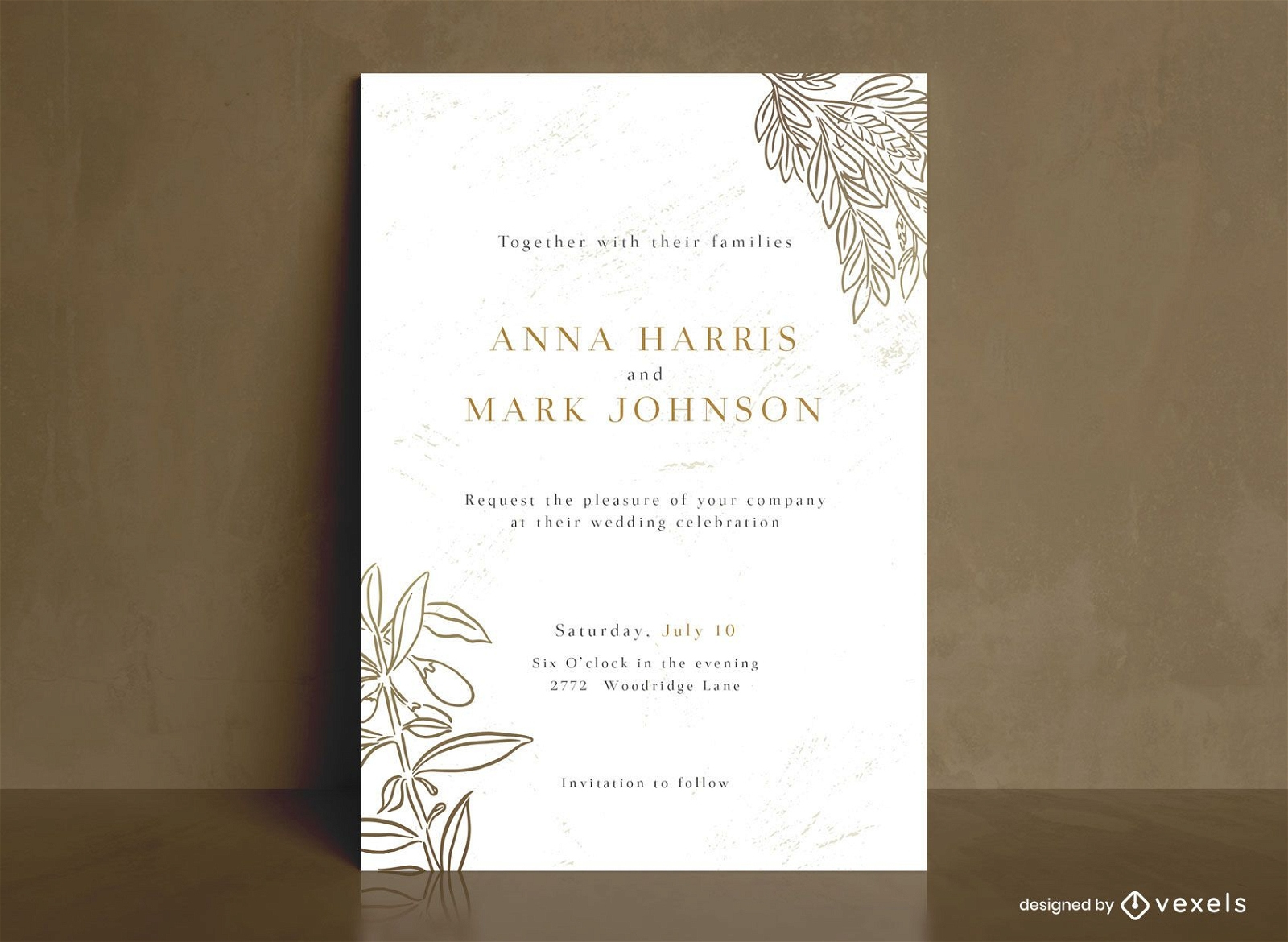 Wedding Monogram With Frame Design Vector Download throughout Free Printable Monogram Wedding Invitation Templates