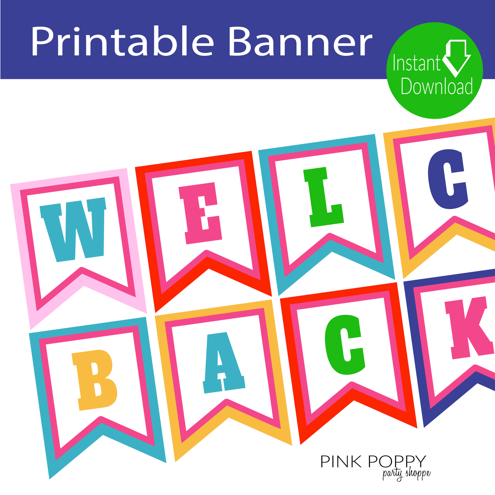 Welcome Back Banner - Free Printables pertaining to Welcome Back Banner Printable Free