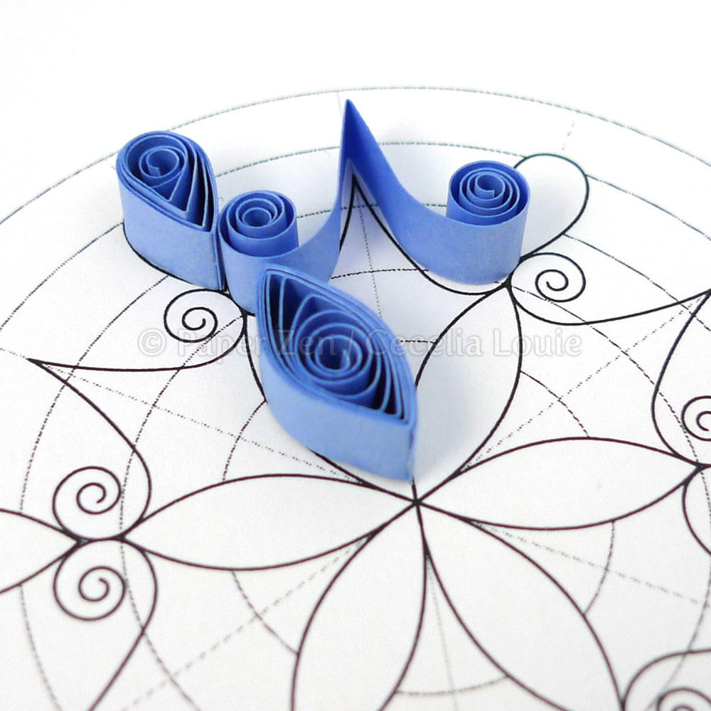 Welcome To Paper Zen ~ Cecelia Louie: Quilling Snowflake Pattern in Free Printable Quilling Patterns