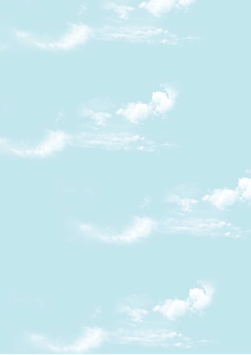 Word Of Blue Sky And White Cloud Stationery.doc | Wps Free Templates throughout Free Printable Cloud Stationery