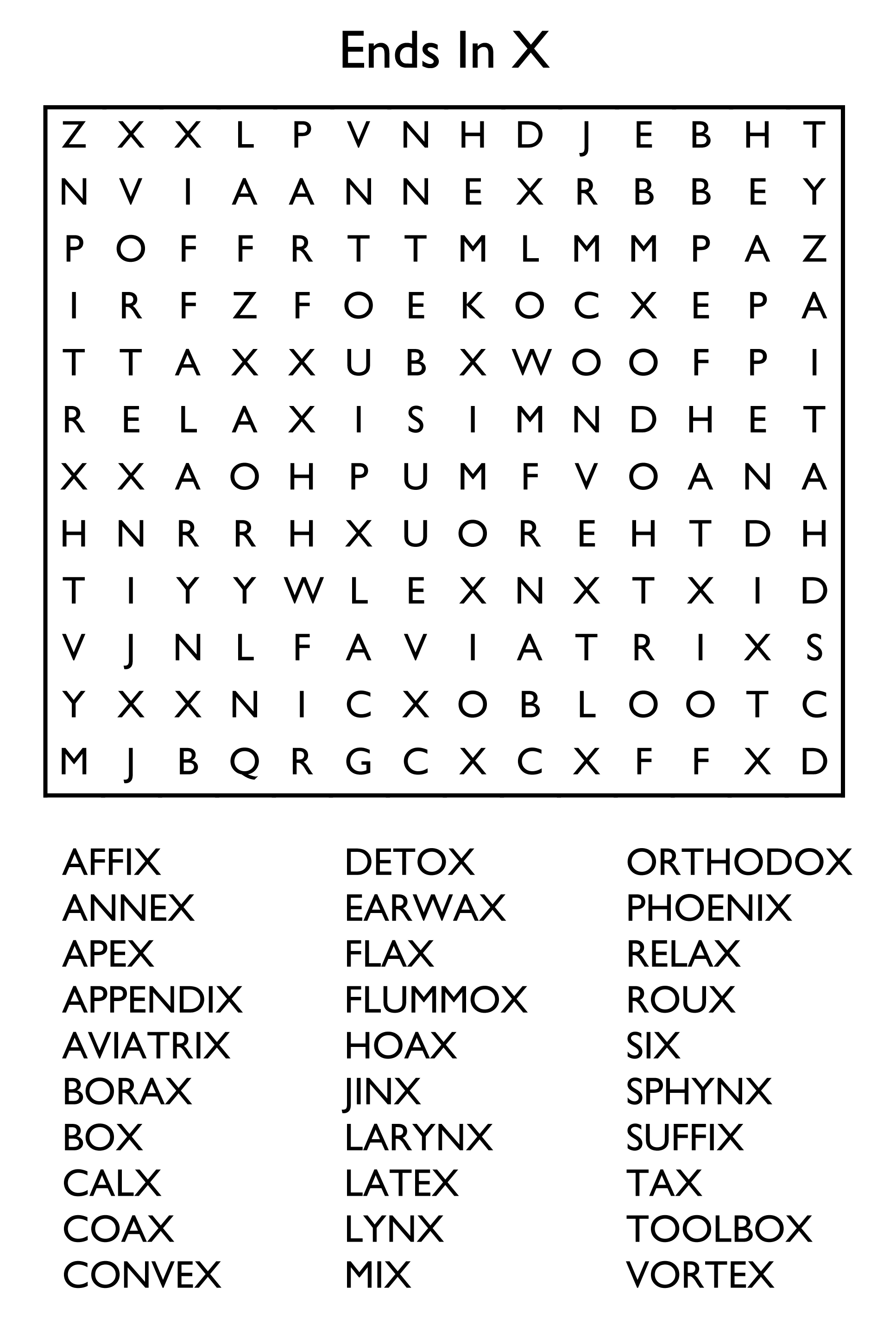 10 Free Printable Word Search Puzzles for Free Printable Word Search Puzzles Adults Large Print