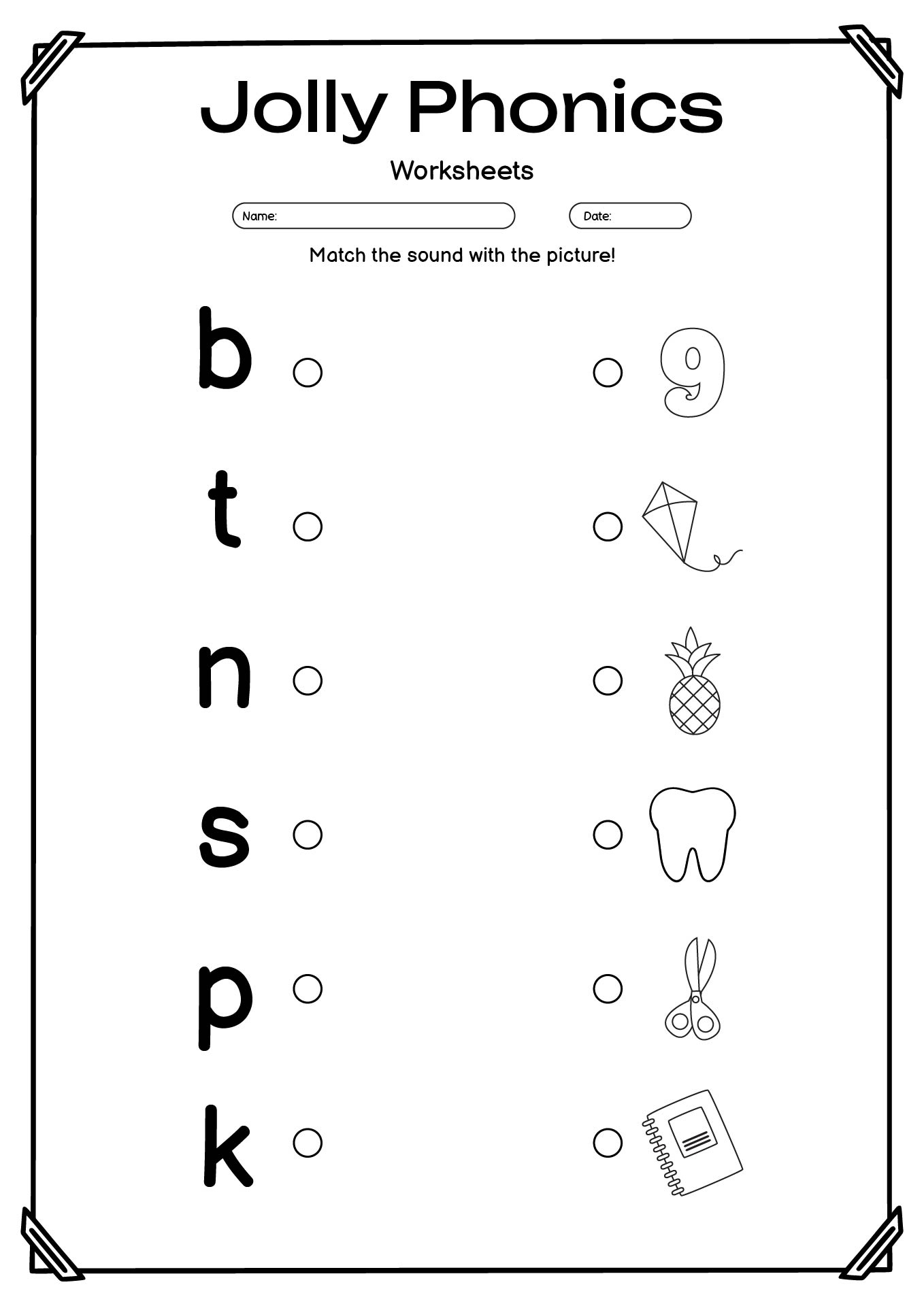 12 Free Jolly Phonics Worksheets - Free Pdf At Worksheeto intended for Jolly Phonics Worksheets Free Printable