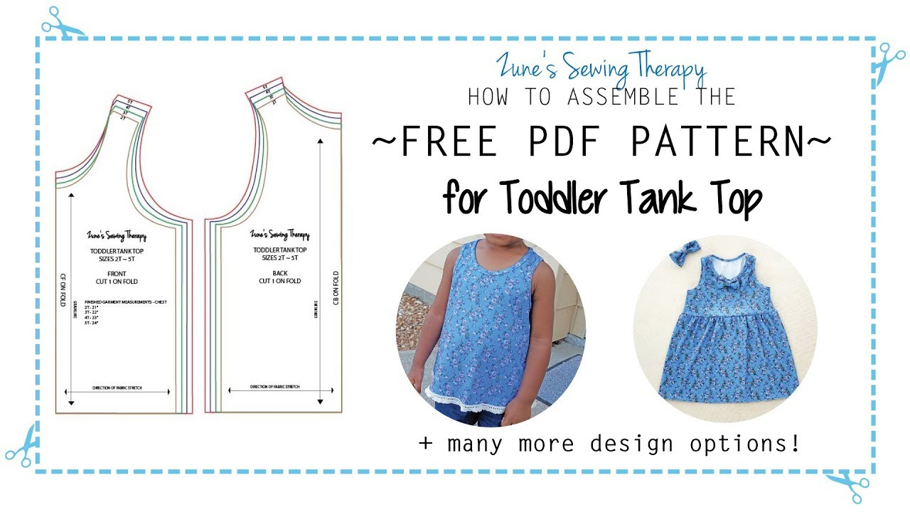 12 Free Printable Dress Patterns For Toddlers | Sewing within Free Printable Toddler Dress Patterns