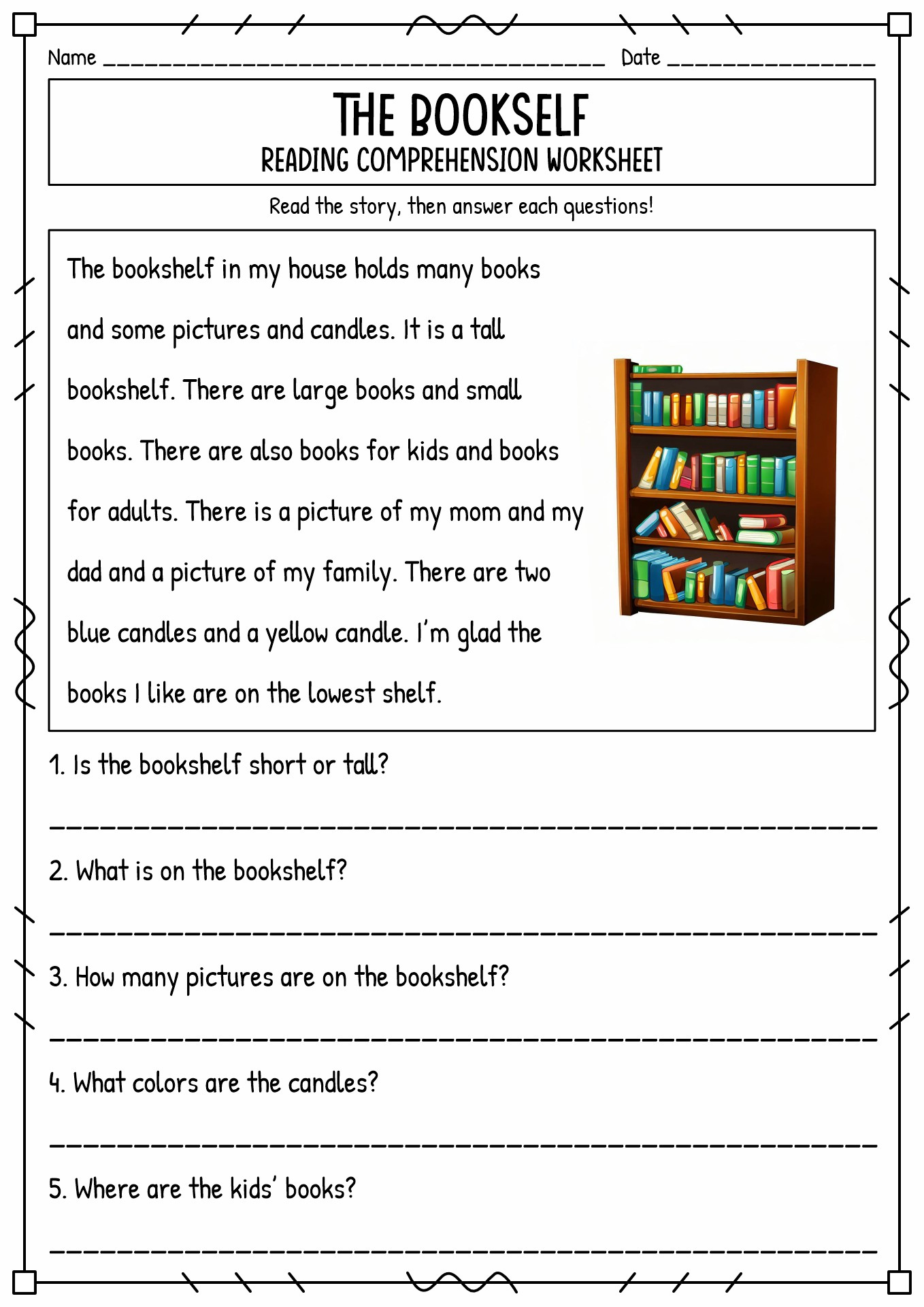 17 Second Grade Short Story Worksheet - Free Pdf At Worksheeto pertaining to Free Printable Short Stories for 2nd Graders