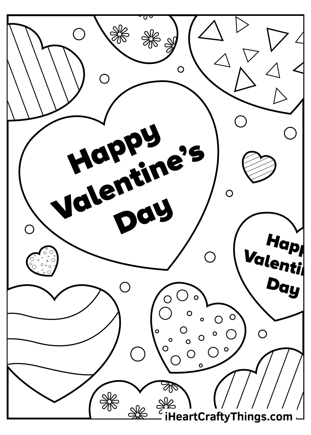 2024 Valentine&amp;#039;S Day Coloring Pages (100% Free Printables) pertaining to Free Valentine Colouring Printables