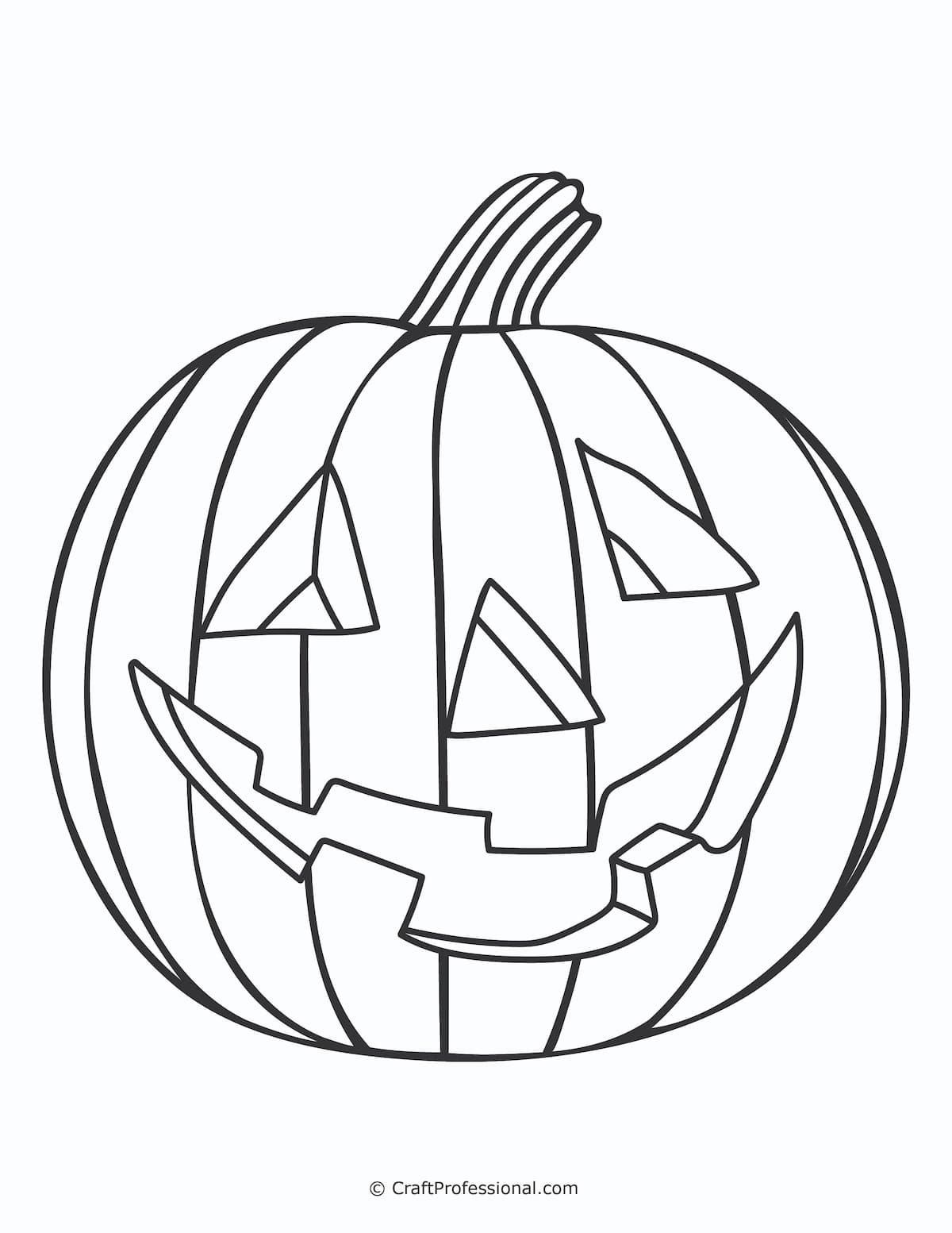 27 Pumpkin Coloring Pages - Free Printables For Kids &amp;amp; Adults To Color throughout Free Printable Pumpkin Coloring Pages