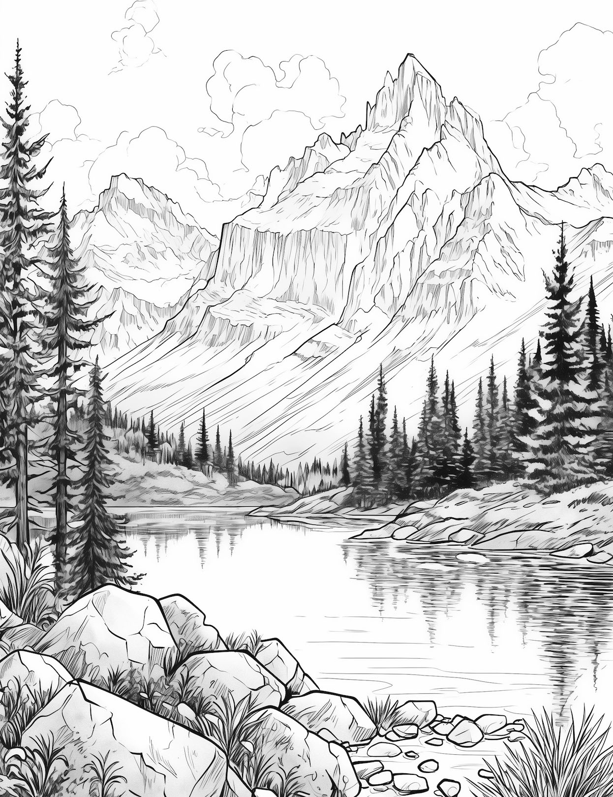 47 Breathtaking Nature Coloring Pages - Our Mindful Life in Free Printable Nature Coloring Pages For Adults