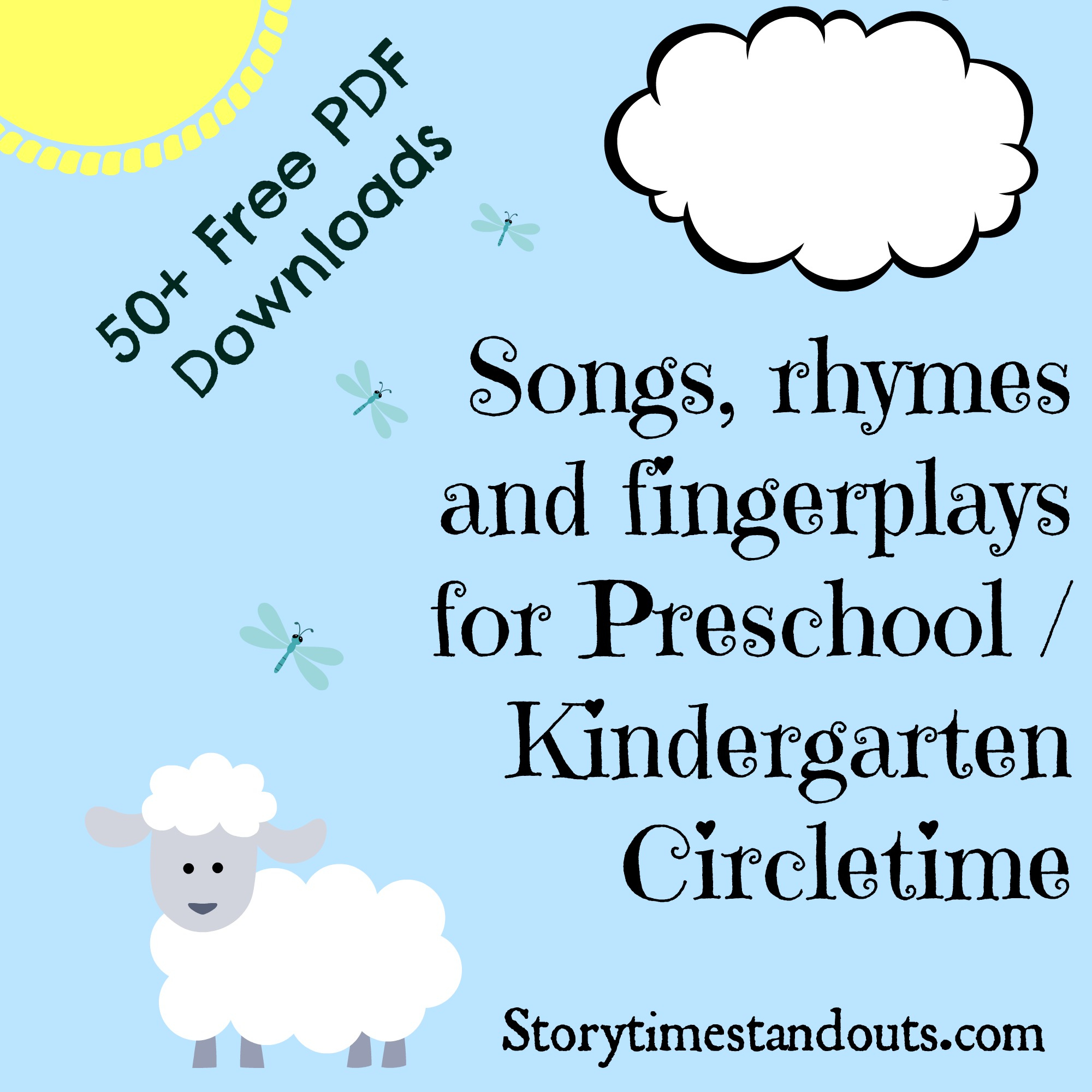 55 Free Printable Rhymes, Songs, Chants And Fingerplays For Teachers with Free Printable Nursery Rhymes Songs