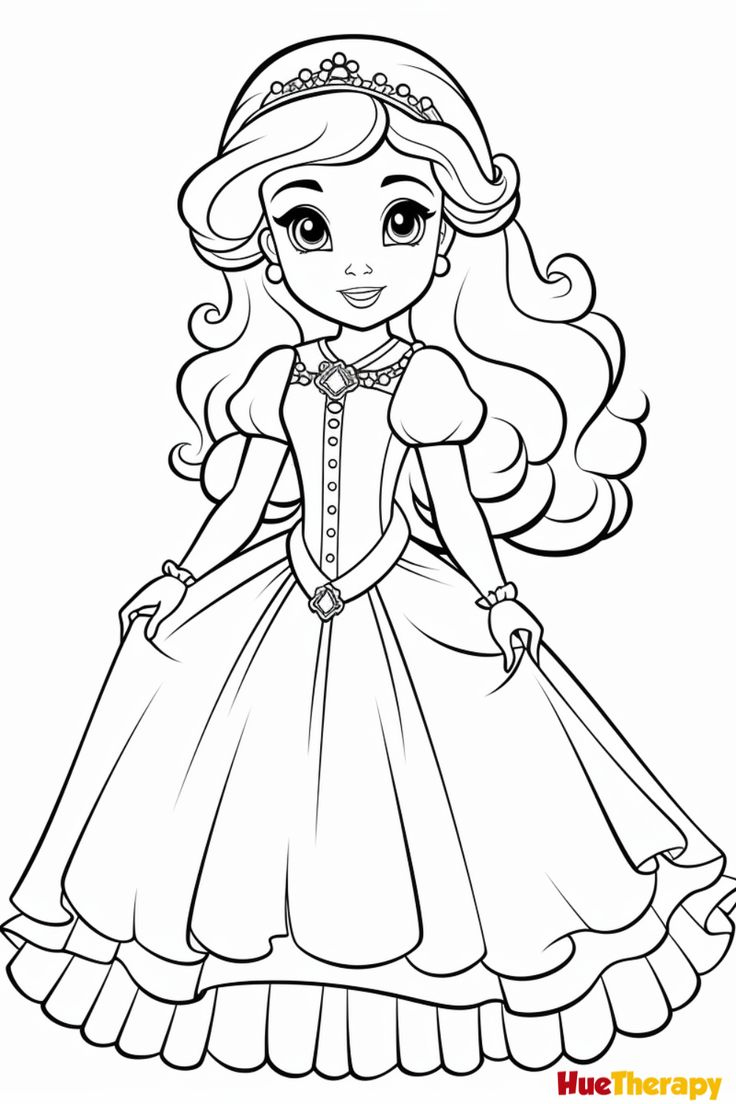 7 Free Printable Princess Coloring Pages For Kids | Disney with regard to Free Printable Princess Coloring Pages