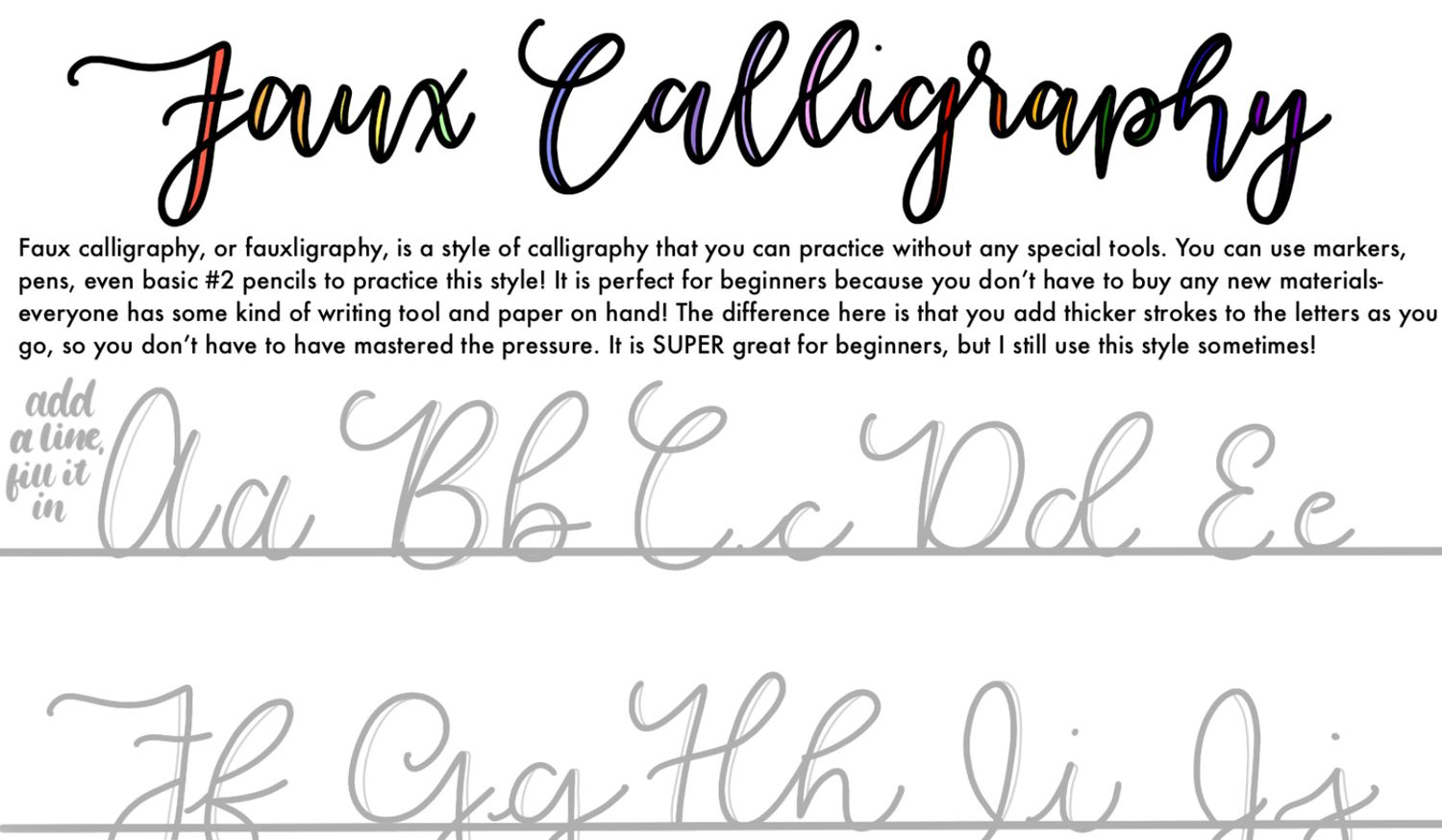 9 Free Calligraphy Practice Sheets throughout Modern Calligraphy Practice Sheets Printable Free