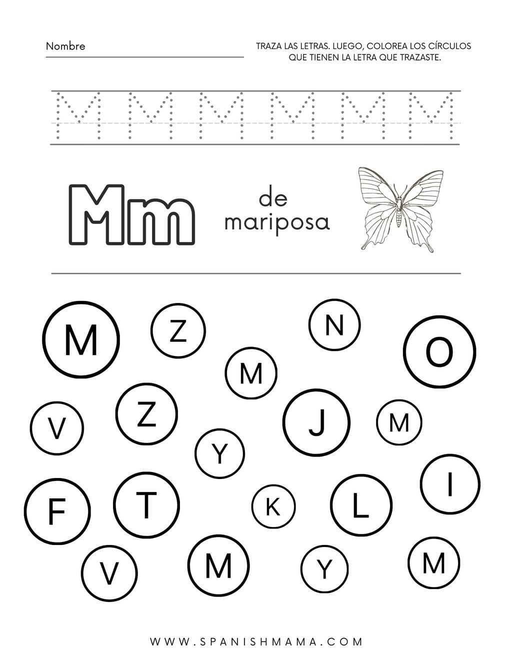 A Guide To The Alphabet In Spanish With Free Printables for Free Printable Spanish Alphabet Worksheets