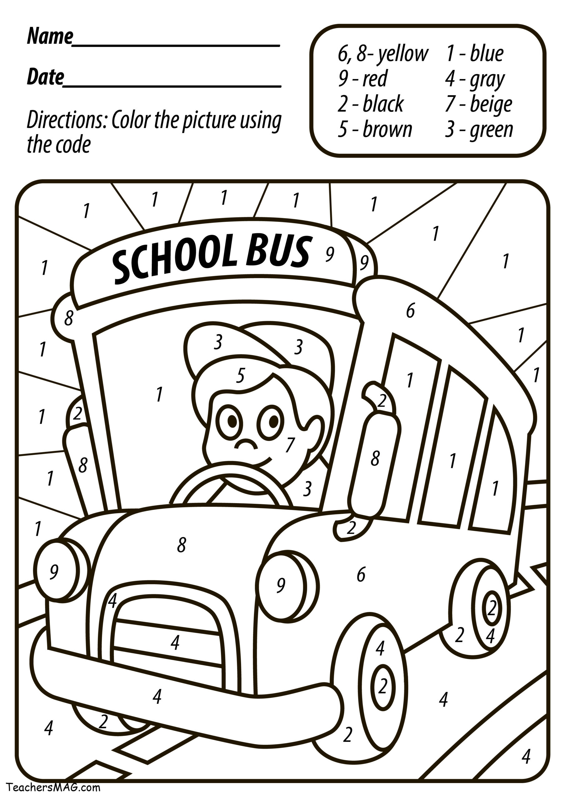 Back-To-School Free Printables And Worksheets. Teachersmag regarding Free School Printables