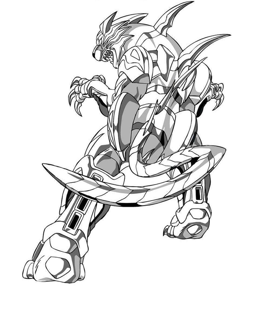 Bakugan Coloring Pages For Kids - Bakugan Kids Coloring Pages pertaining to Printable Bakugan Coloring Pages Free