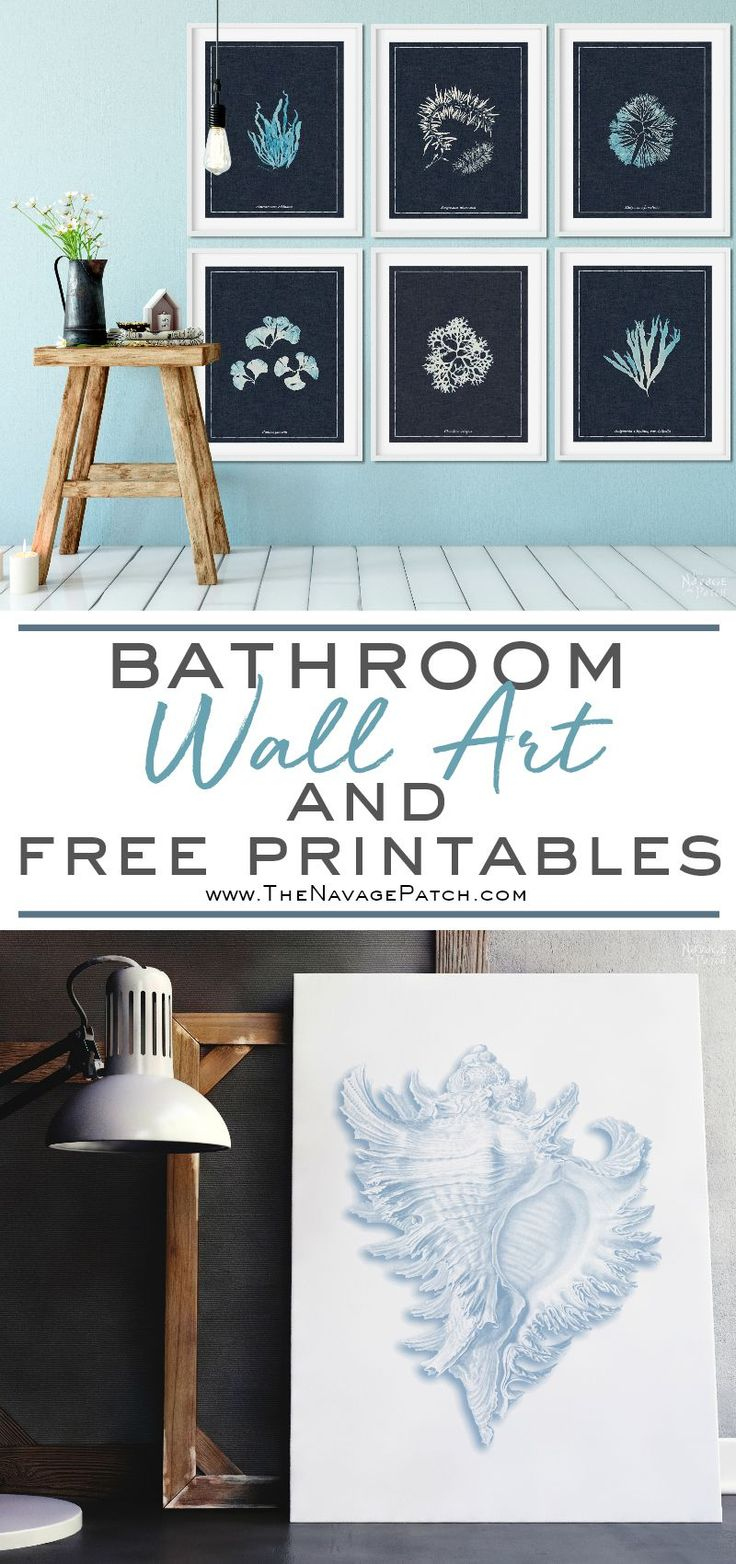 Bathroom Wall Art And Free Printables | Bathroom Wall Art in Free Printable Wall Art For Bathroom