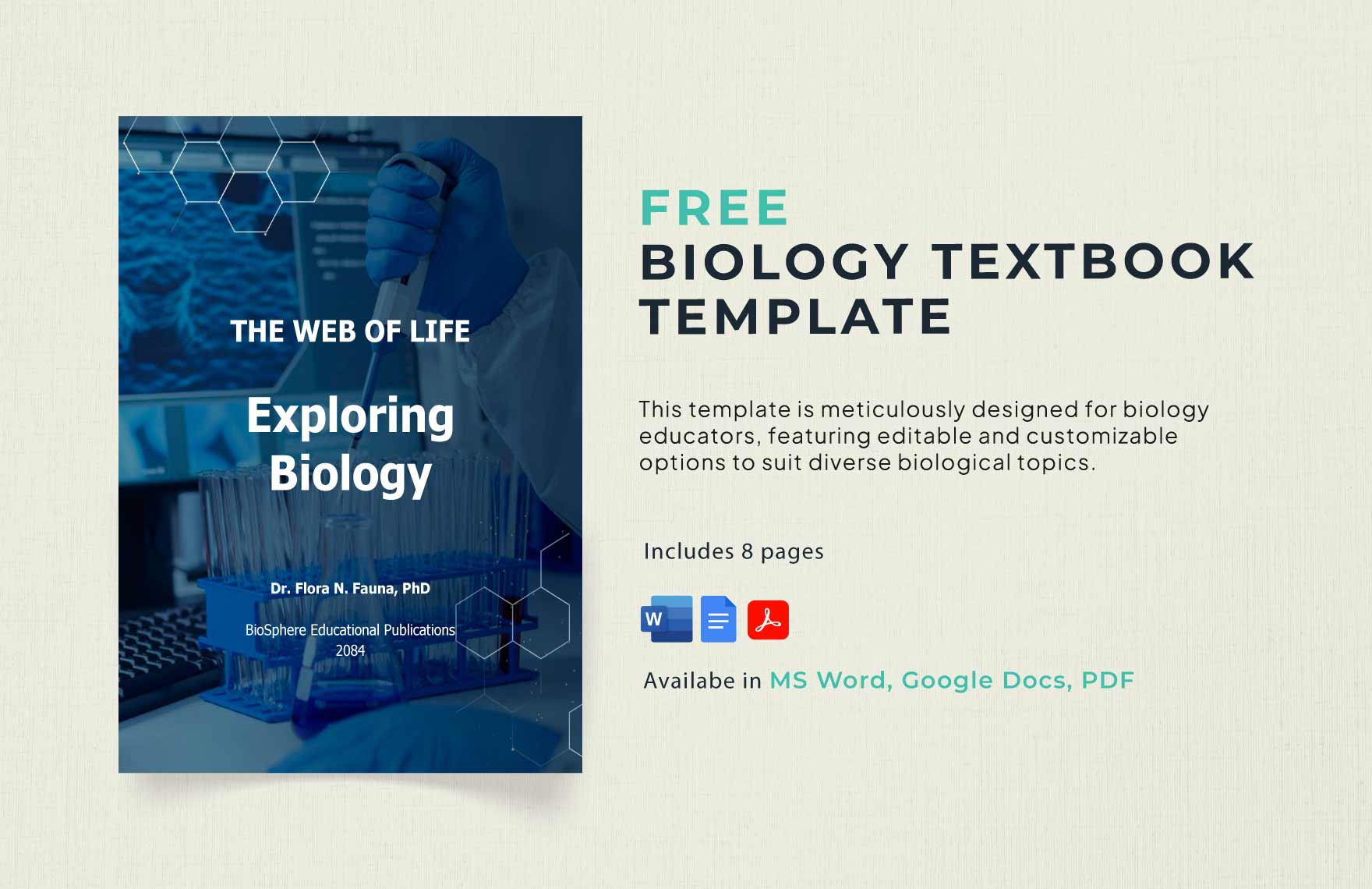 Biology Textbook Templates In Google Docs, Pdf, Word - Download within Free Printable Textbooks