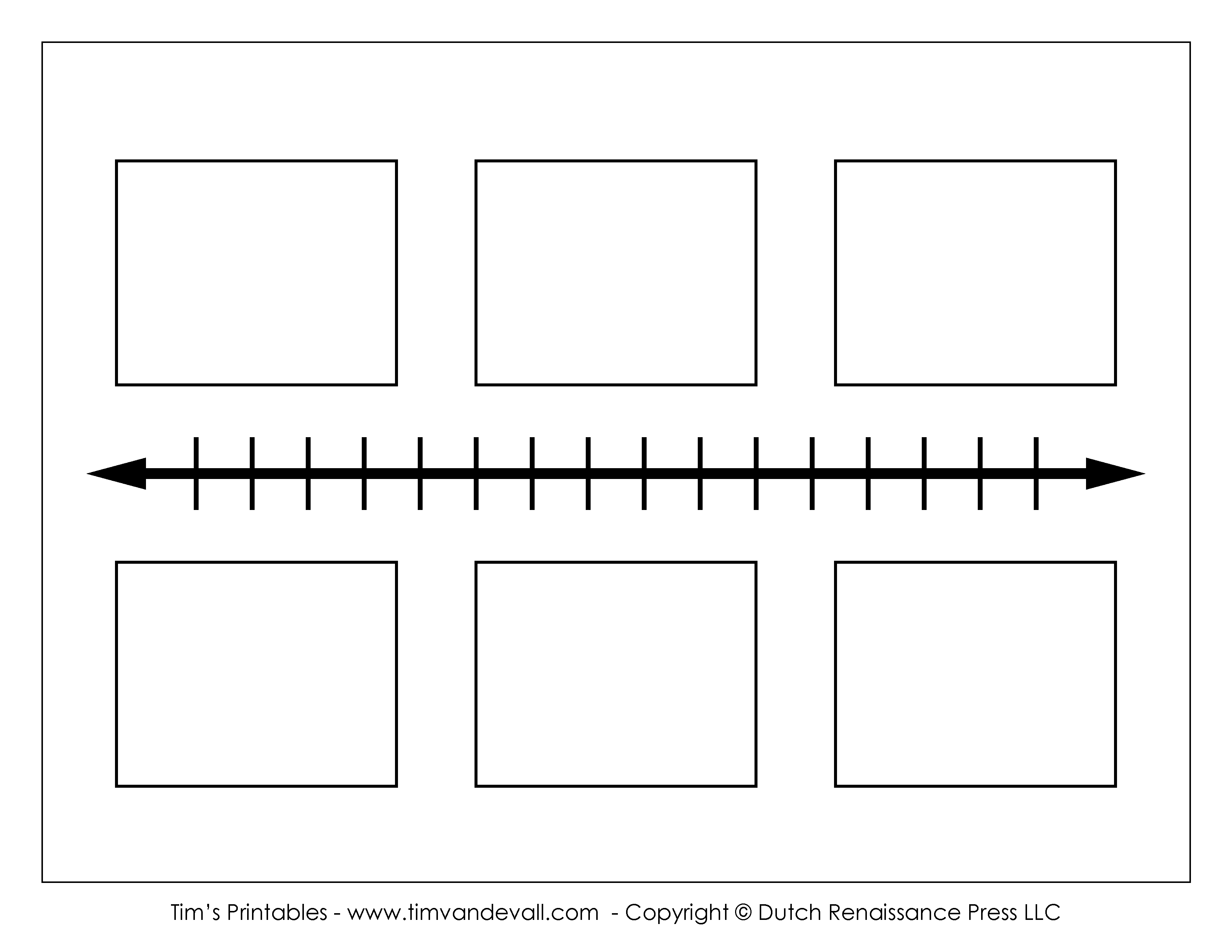 Blank Timeline Template – Tim&amp;#039;S Printables intended for Free Timeline Creator Printable