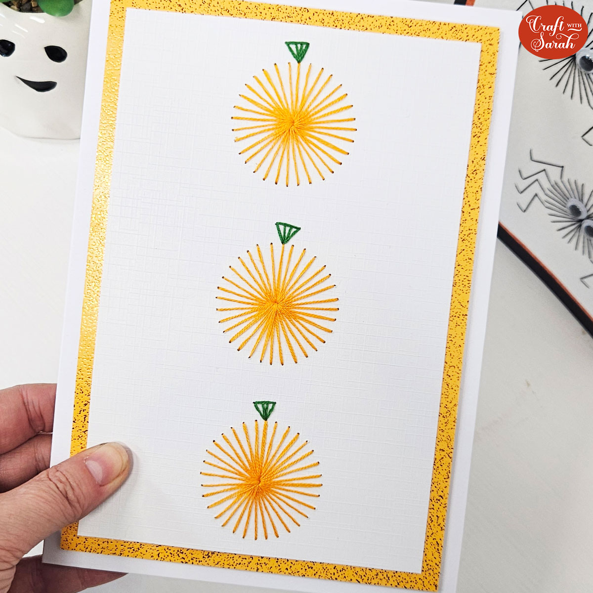 Card Stitching Patterns: Paper Embroidery On Cards! - Craft With Sarah regarding Free Printable Paper Pricking Patterns