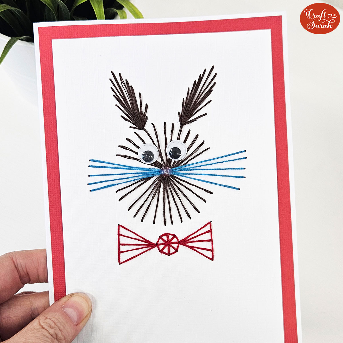 Card Stitching Patterns: Paper Embroidery On Cards! - Craft With Sarah throughout Free Printable Paper Pricking Patterns