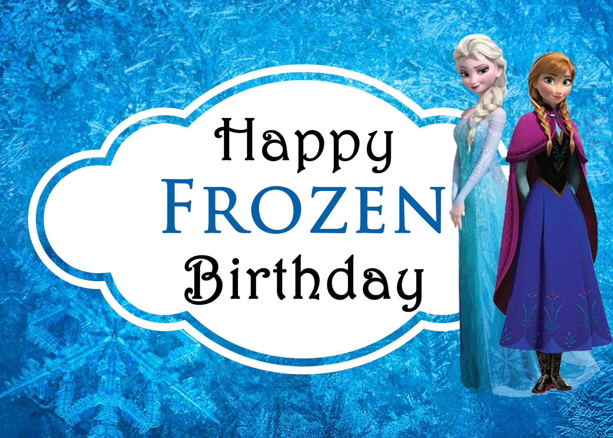 Celebrating Sisters With Disney&amp;#039;S Frozen + Free Printable Birthday intended for Free Printable Frozen Birthday Cards