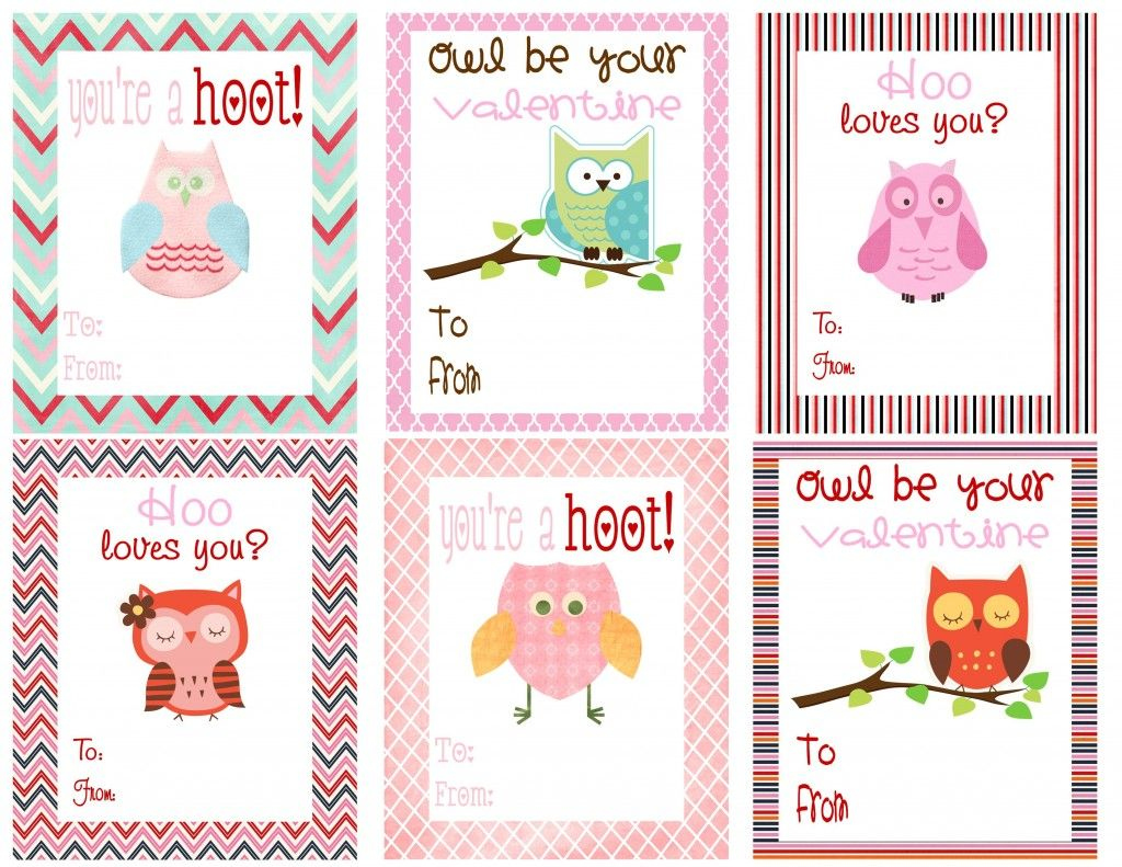 Charming And Free Owl Printables For Classroom Decor with regard to Free Printable Owl Valentine Cards