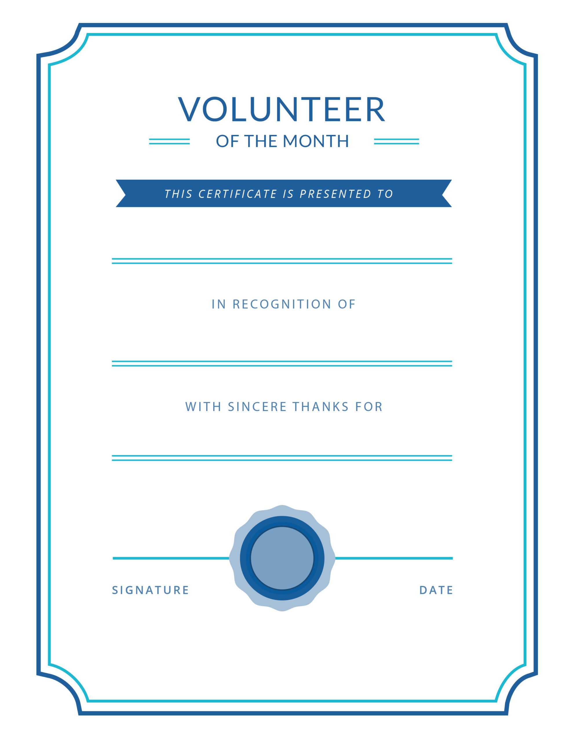 Classic Printable Volunteer Appreciation Certificates | Signup pertaining to Free Printable Volunteer Certificates Of Appreciation