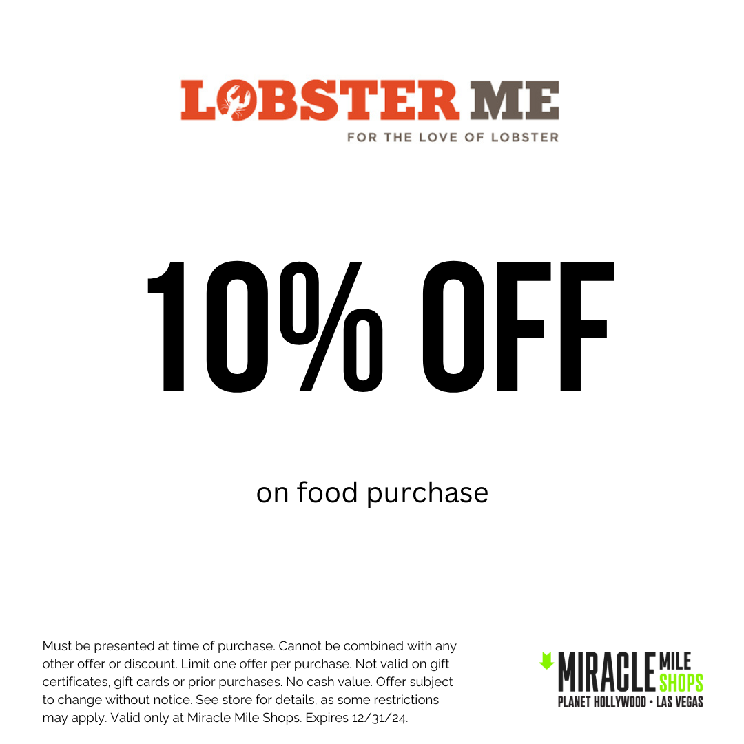 Coupon Book | Miracle Mile Shops, Las Vegas for Free Printable Red Lobster Coupons