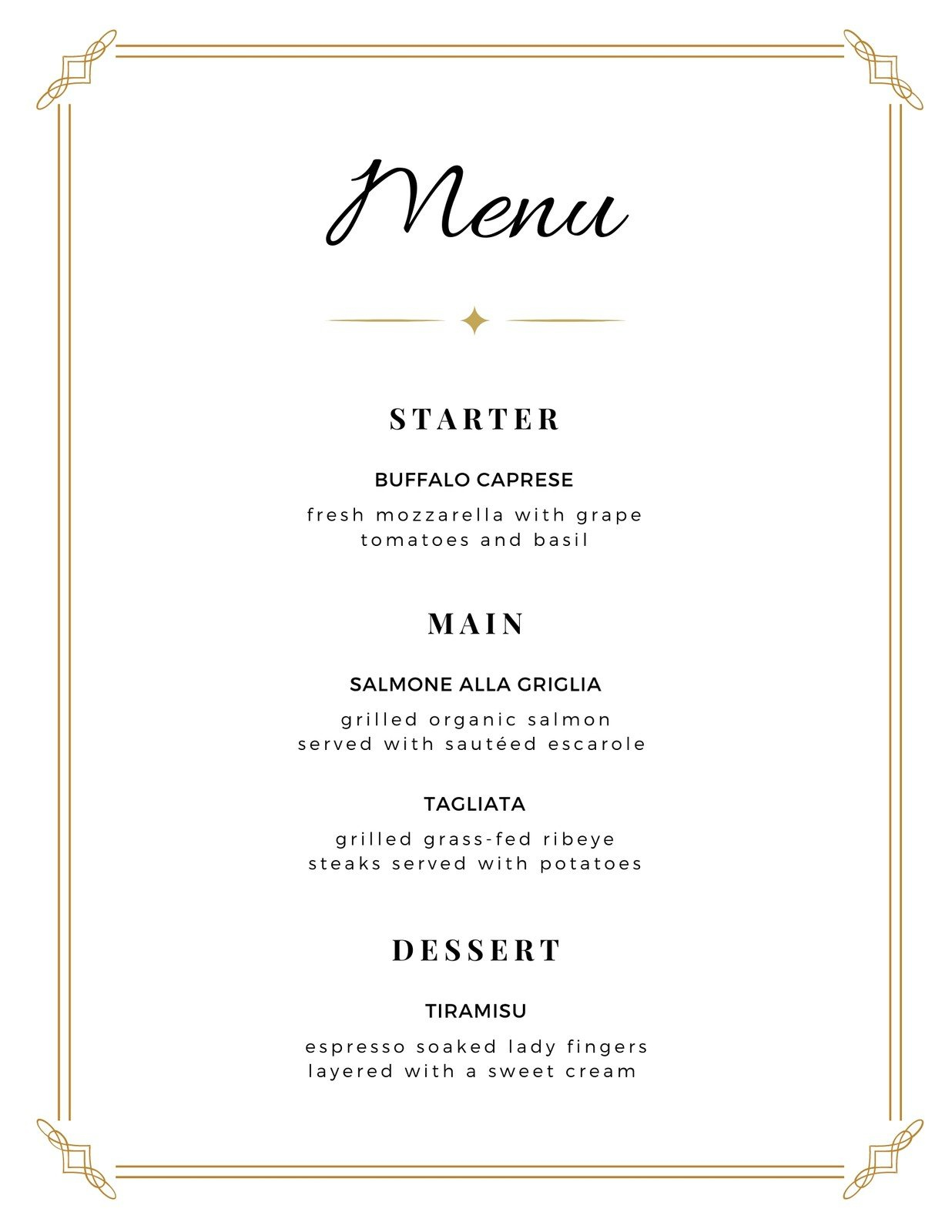 Customize 12,412+ Menus Templates Online - Canva pertaining to Free Printable Menu Templates