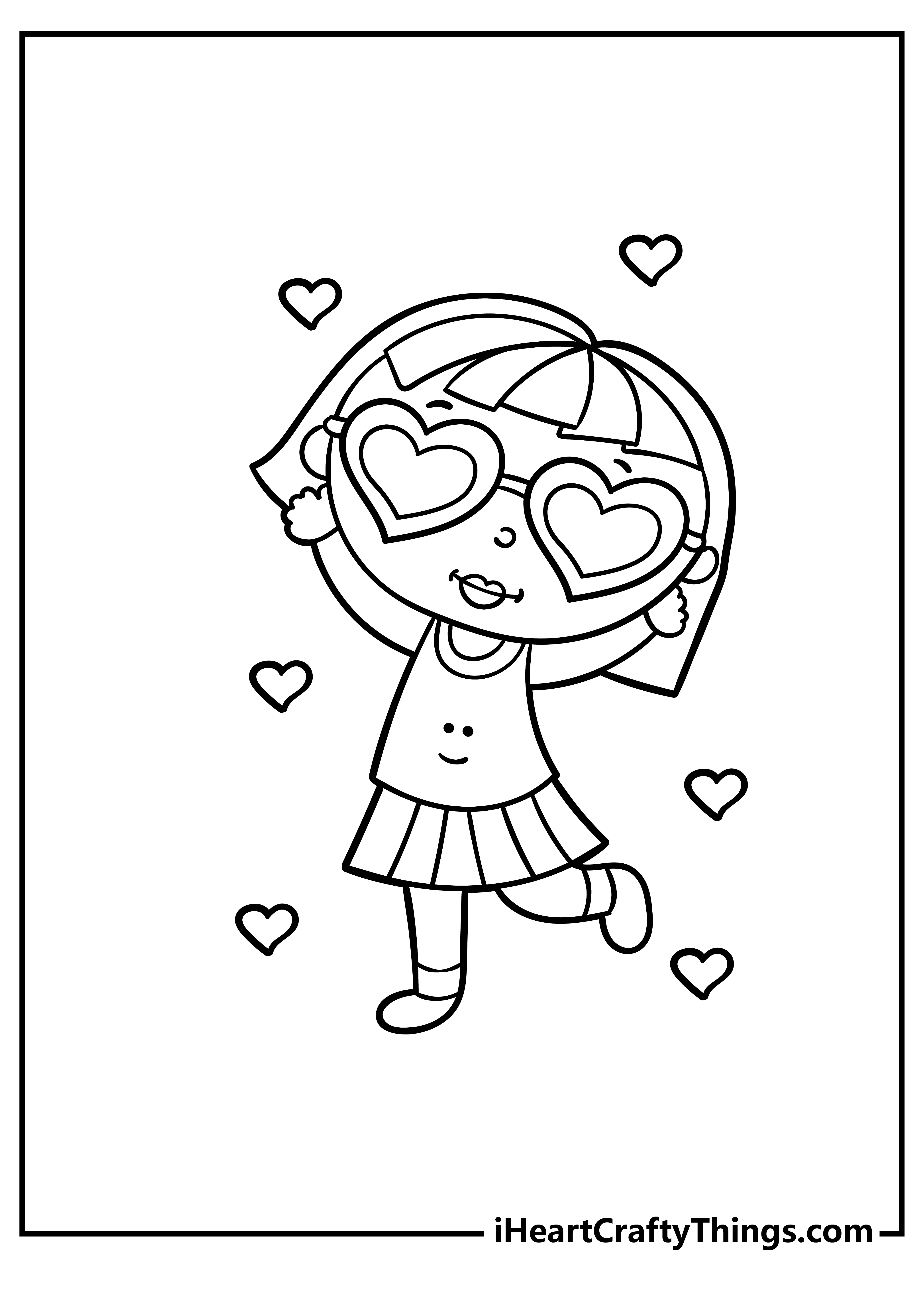 Cute Coloring Pages For Girls (100% Free Printables) intended for Free Printables For Girls