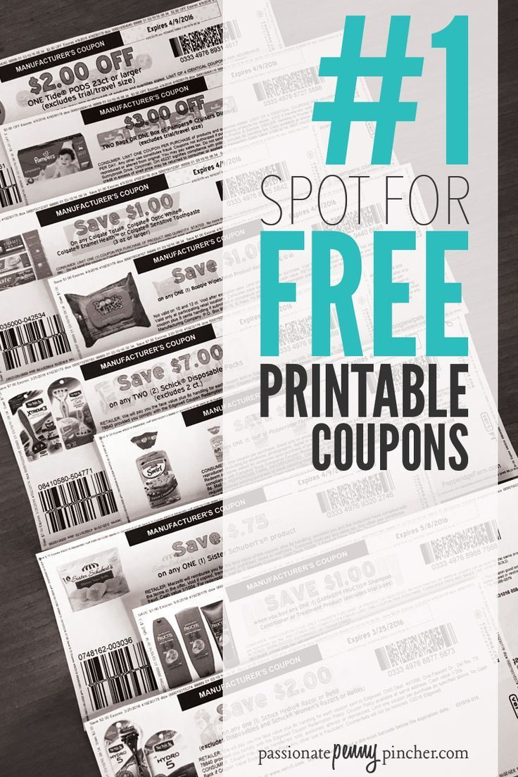 Daily Updated Printable Coupons For Big Savings! with regard to Tide Coupons Free Printable