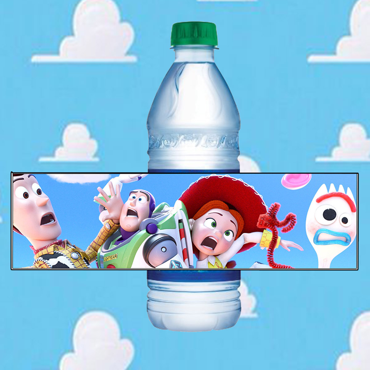 Daisy Celebrates: Toy Story 4 Birthday Party Printable Files pertaining to Free Printable Toy Story Water Bottle Labels