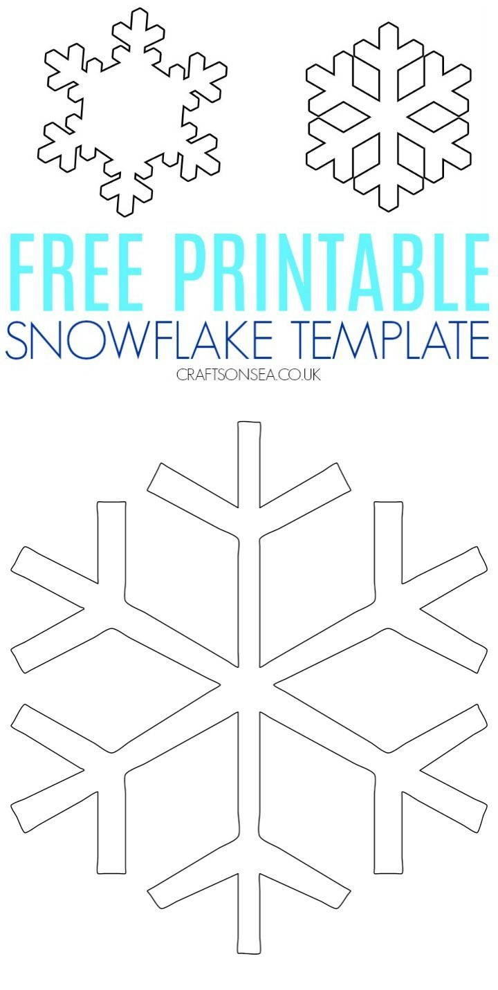 Download Free Snowflake Template throughout Snowflake Template Free Printable