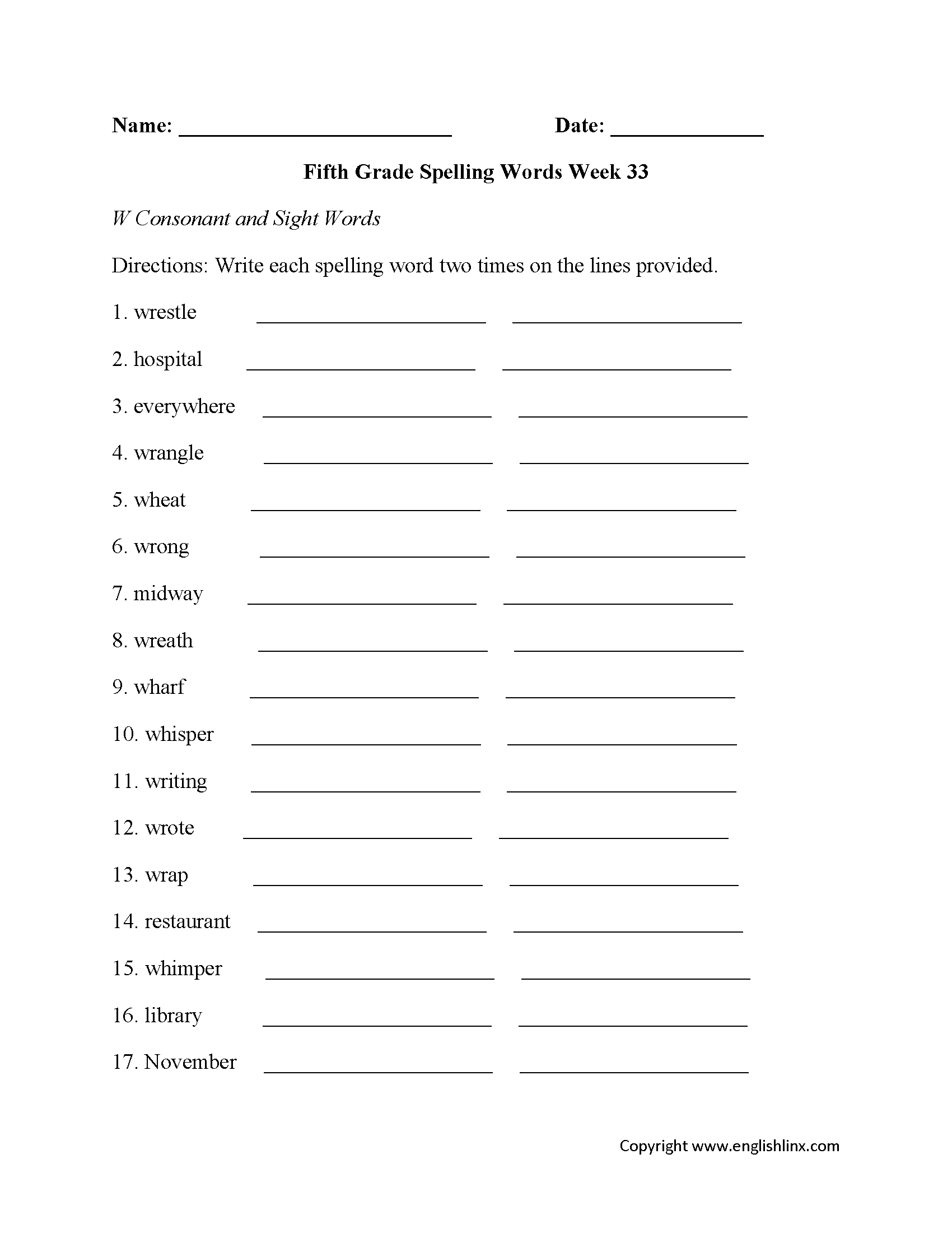 Englishlinx | Spelling Worksheets in Free Printable Spelling Worksheets For Adults