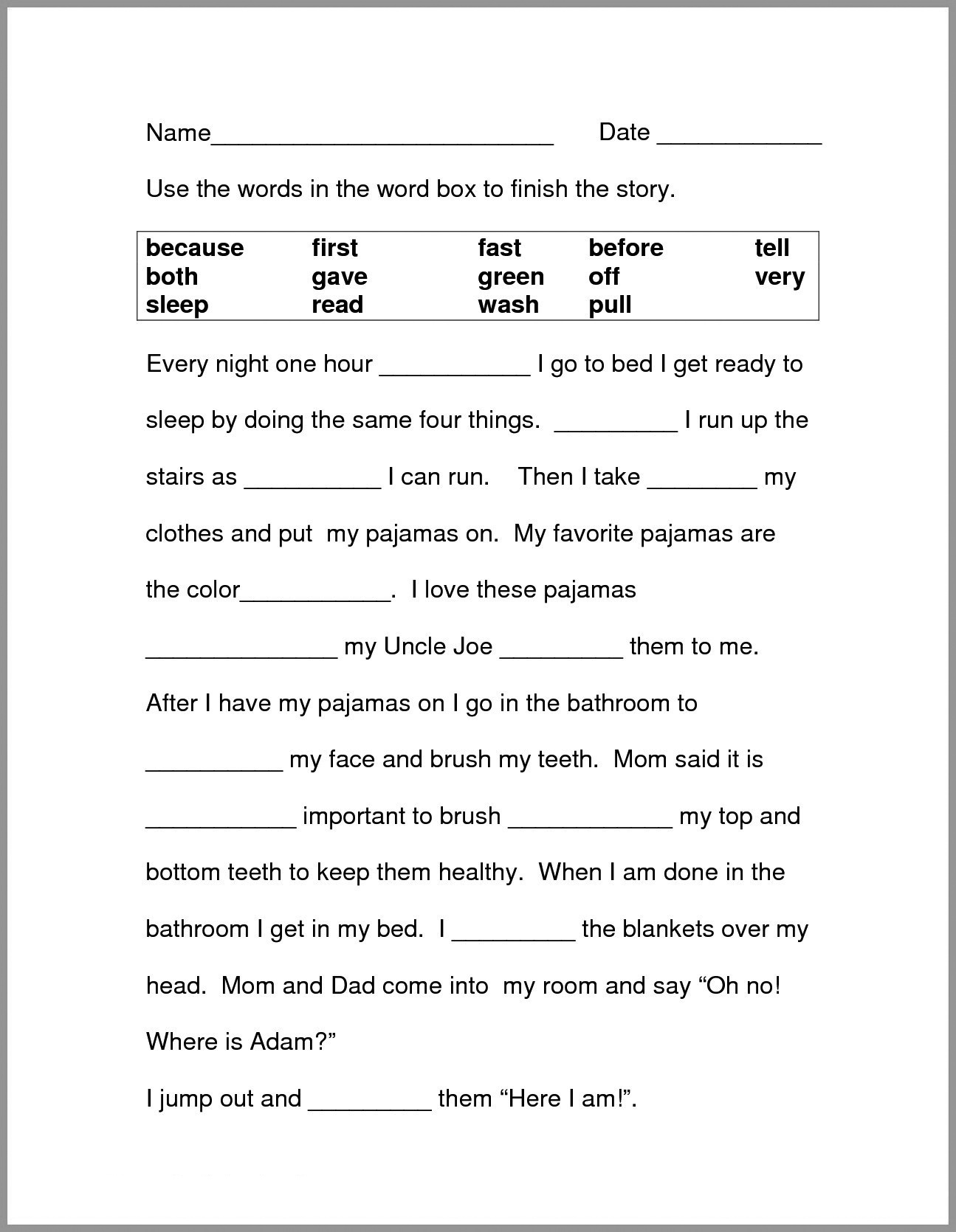 Free 2Nd Grade English Worksheetsmaking English Fun - Worksheets for Free Printable Grammar Worksheets for 2nd Grade