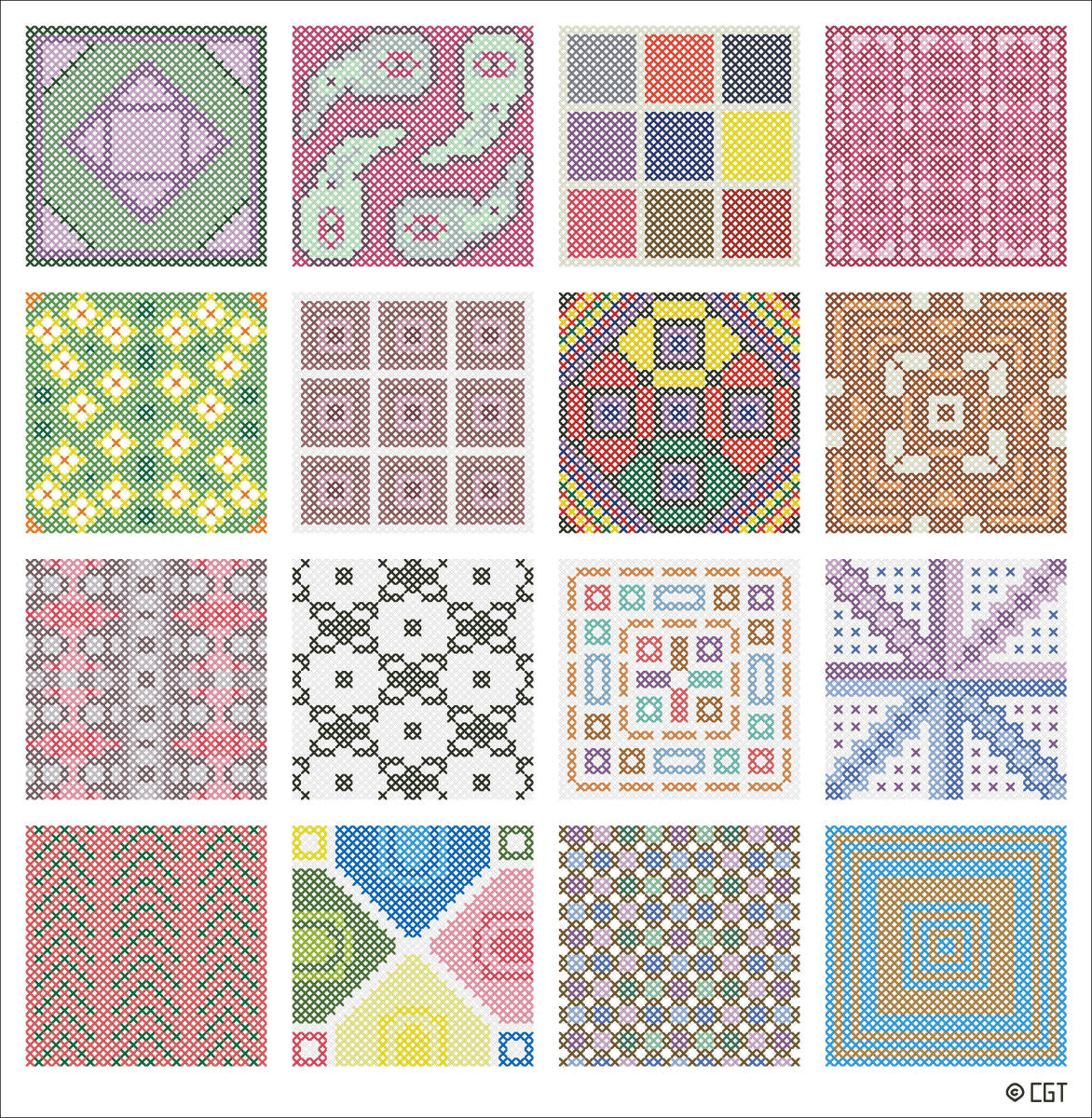 Free Cross Stitch Patterns Online - Hubpages within Needlepoint Patterns Free Printable