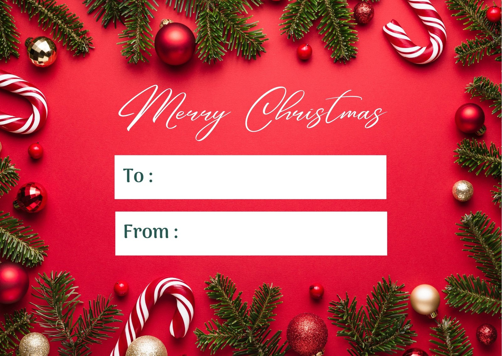 Free Custom Printable Christmas Card Templates | Canva pertaining to Free Printable Flat Christmas Cards