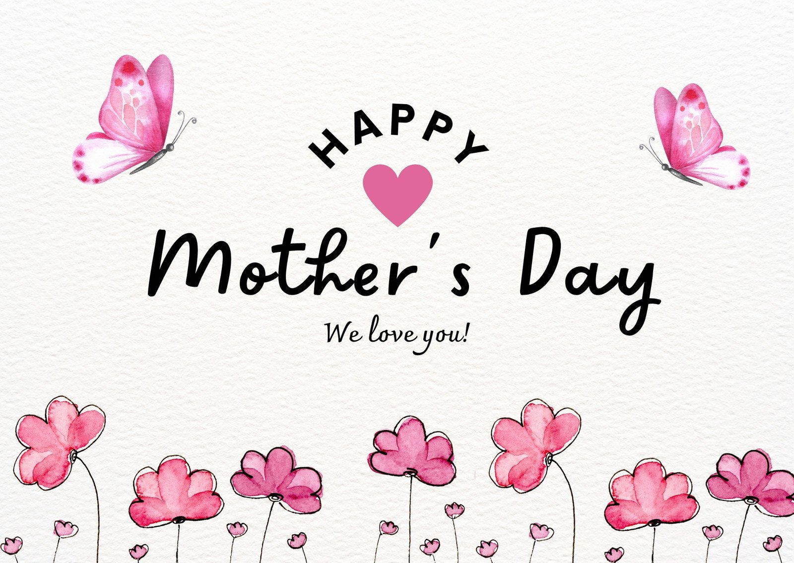 Free Custom Printable Mother&amp;#039;S Day Card Templates | Canva throughout Free Printable Mothers Day Cards No Download