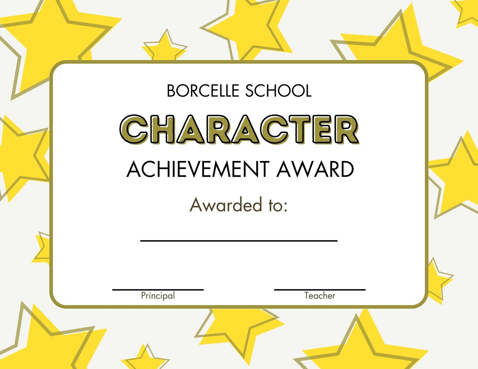 Free Custom Printable School Certificate Templates | Canva pertaining to Free Printable Student Award Certificate Template