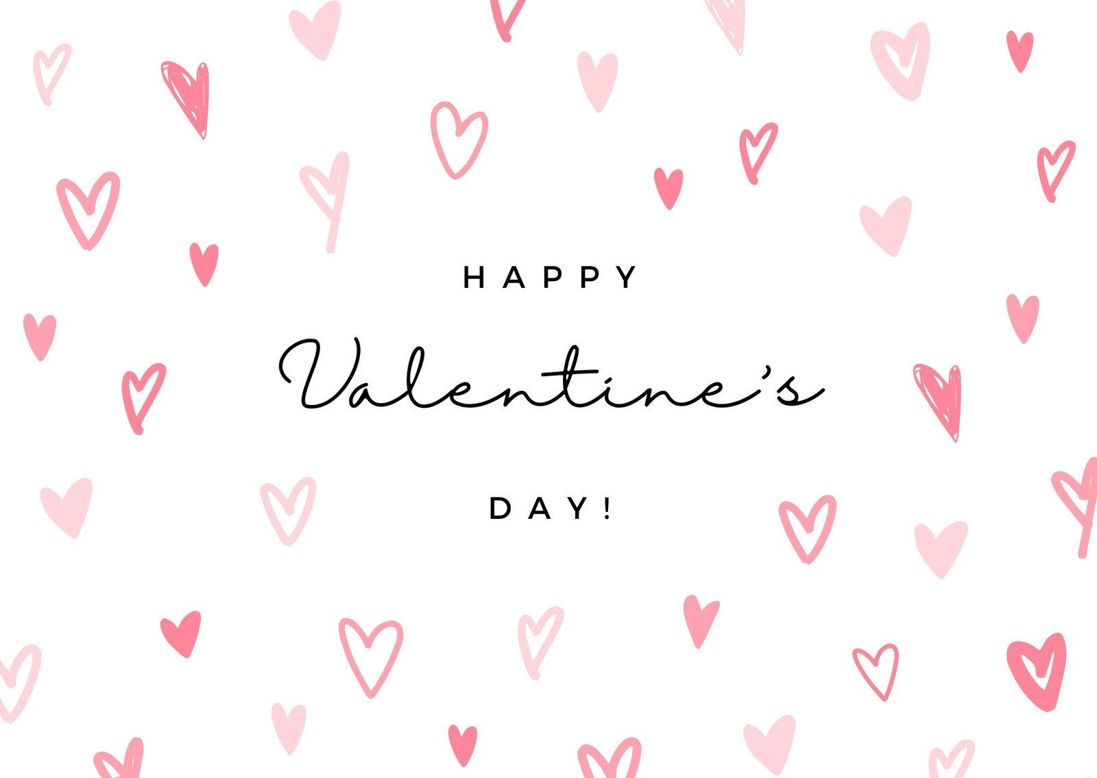 Free Custom Printable Valentine&amp;#039;S Day Card Templates | Canva pertaining to Free Printable Valentines Day Cards For Her