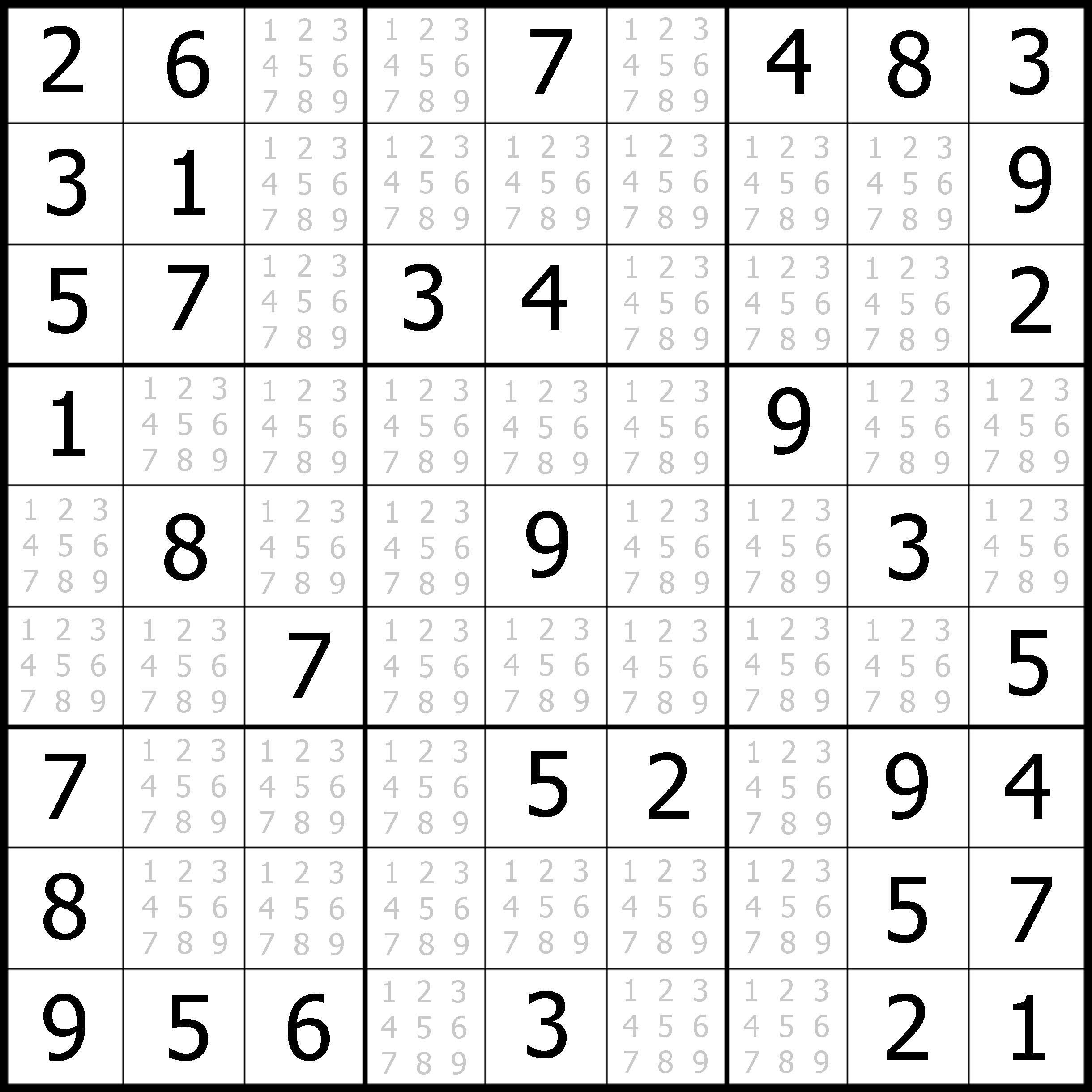 Free Easy Sudoku Puzzle #05 | Sudoku Puzzler intended for Free Printable Sudoku Easy