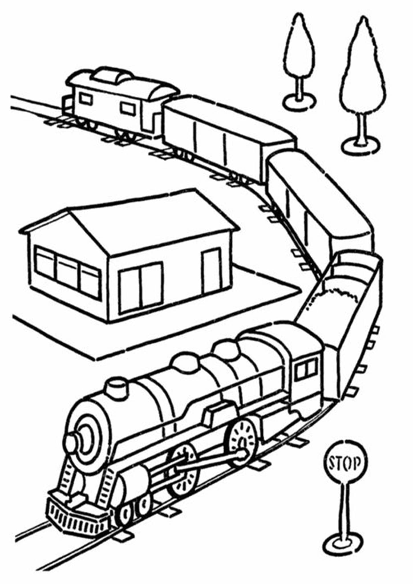 Free &amp;amp; Easy To Print Train Coloring Pages | Train Coloring Pages with regard to Free Printable Train Pictures